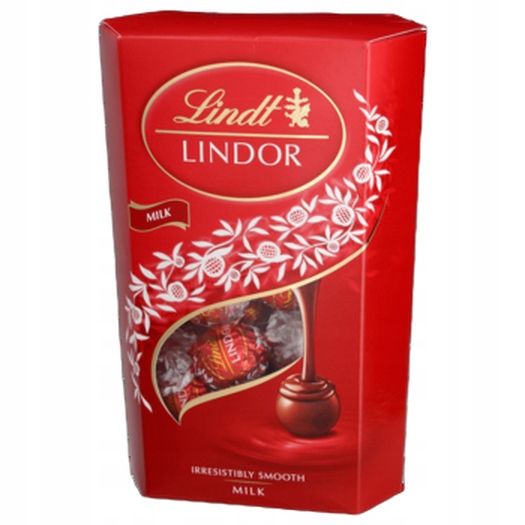 Levně Lindt Lindor Milk Cornet 337 g