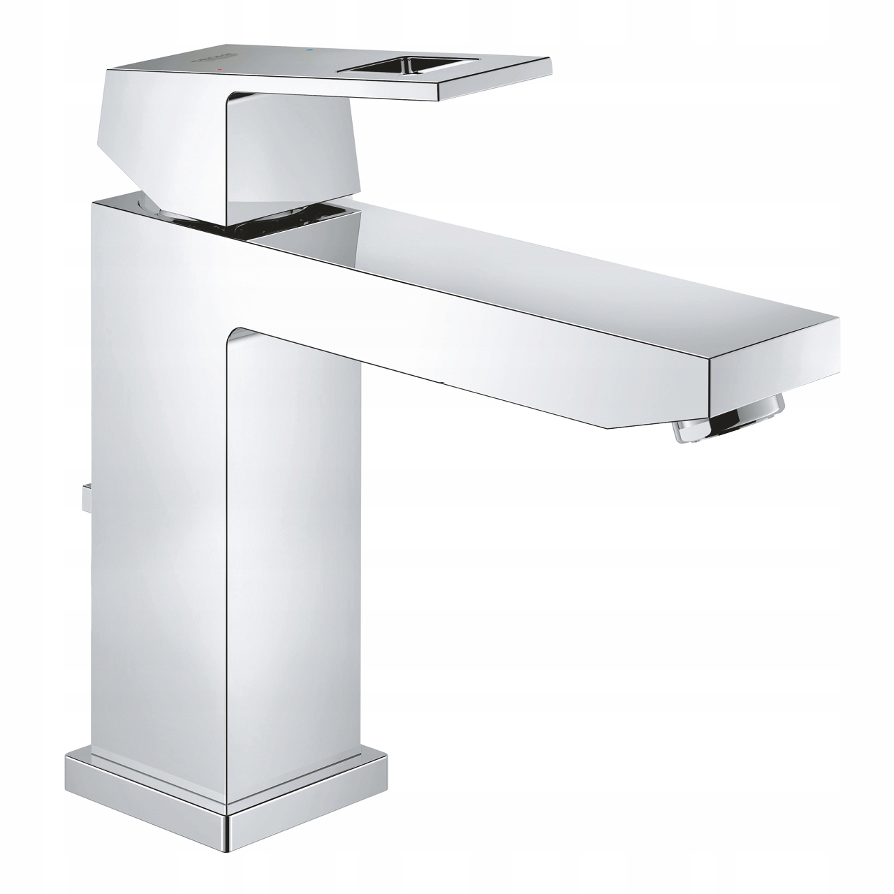 Bateria umywalkowa Grohe Eurocube chrom z korkiem szybki montaż 23445000