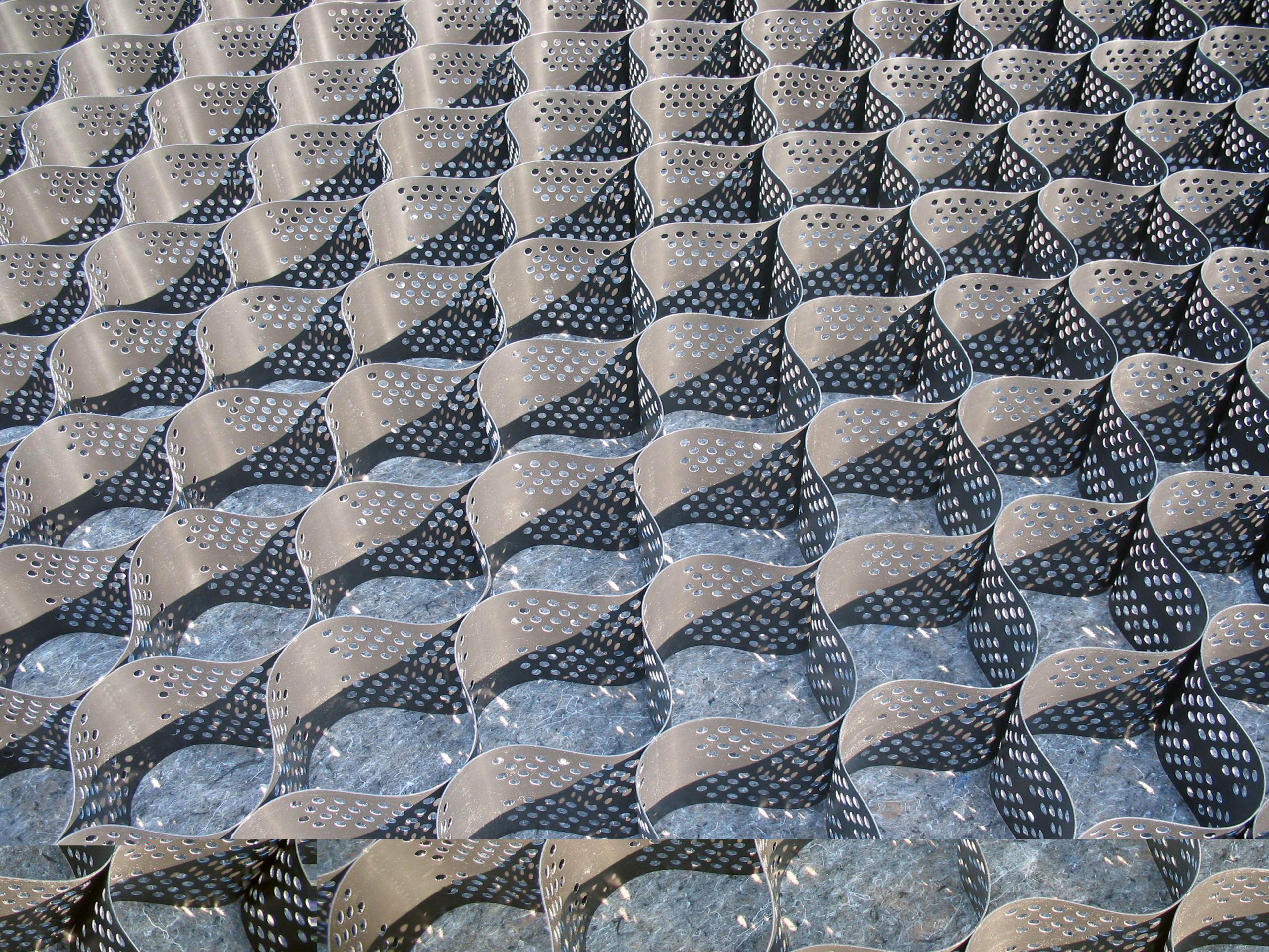 Geokrata Geosiatka Na Skarpę Parking Drogę Eko Kratka wys. 5cm Gęsta Mocna