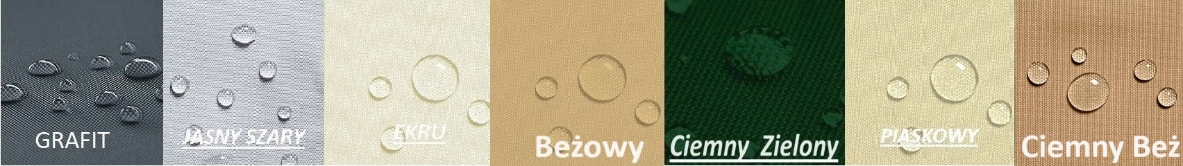 SZARFA PASEK DO PRZEWIĄZANIA ZASŁON RÓŻNE KOLORY Wysokość 1.5 m