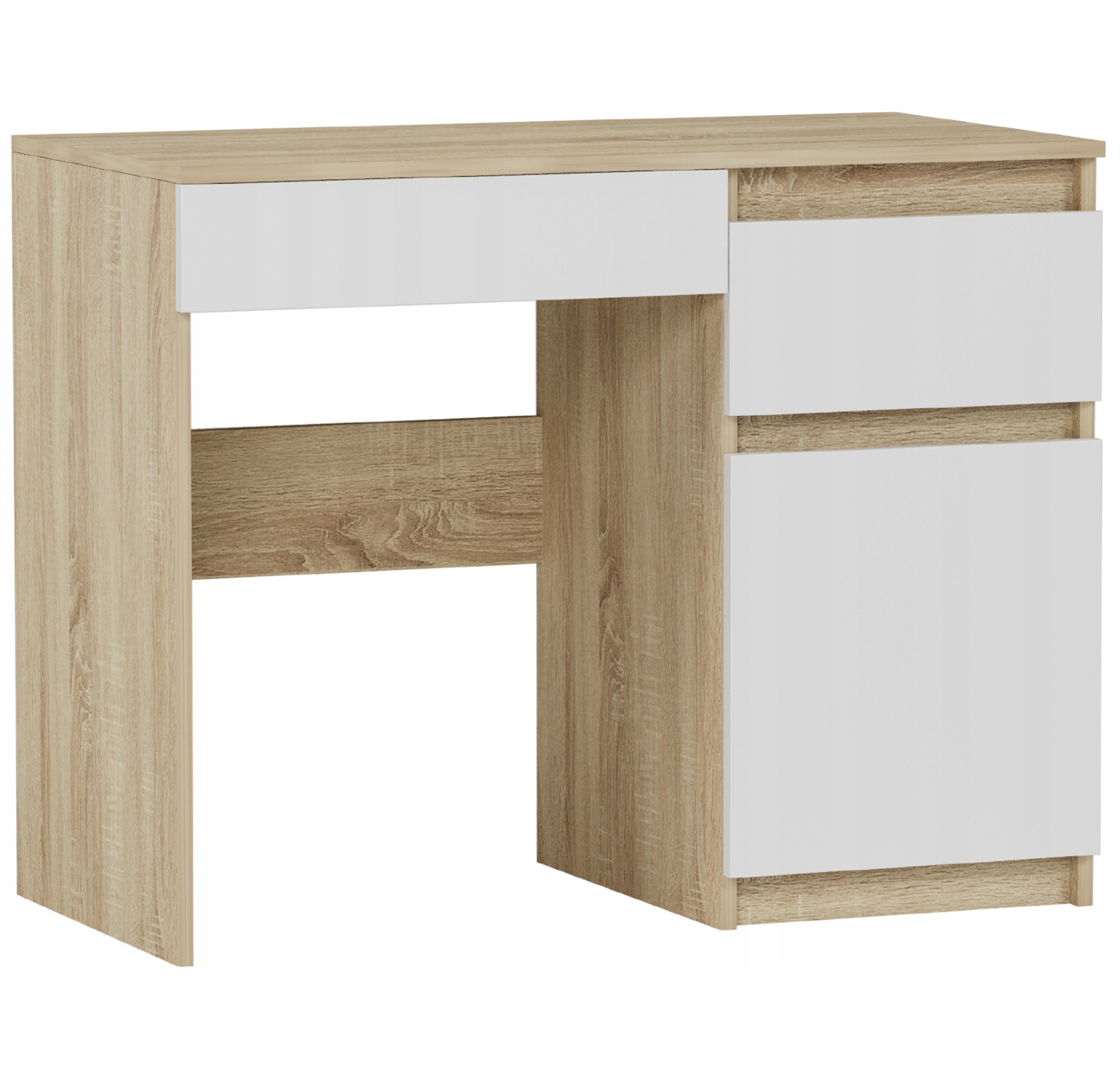 Nábytek Psací stůl počítač stolek 90 cm sonoma mix N31