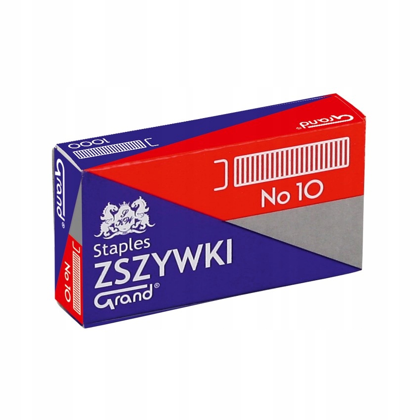 

Zszywki Grand No. 10 małe 10000 szt. do papieru