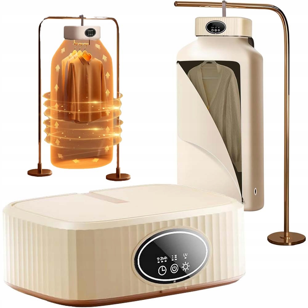 Levně Elektrická Sušák Na Prádlo Rychleschnoucí Cyklus Sušení 360° Skládací