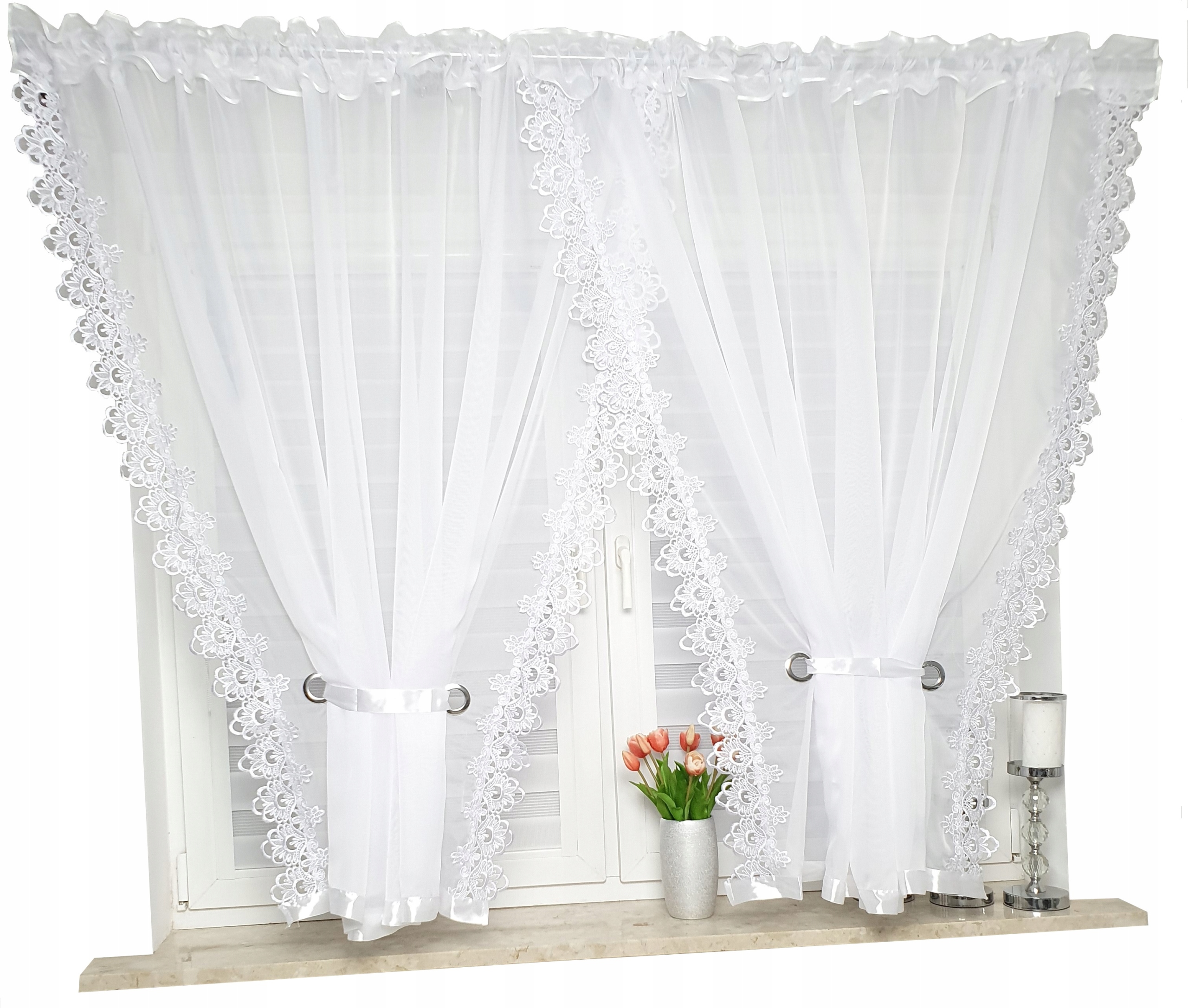 

Firana gotowa Firany 150x400 cm Firanki z gipiura
