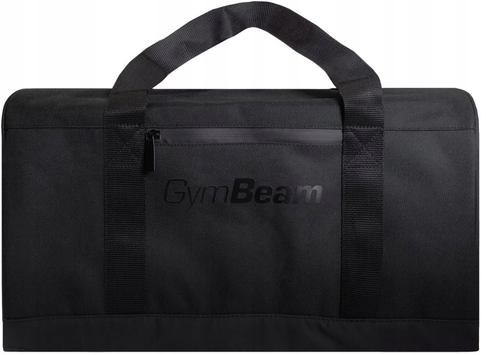 GymBeam Torba sportowa Duffle All Black regulowany pas 25 l