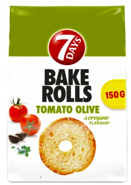12 Sztuk Bake Rolls 160G Pomidory Oliwki