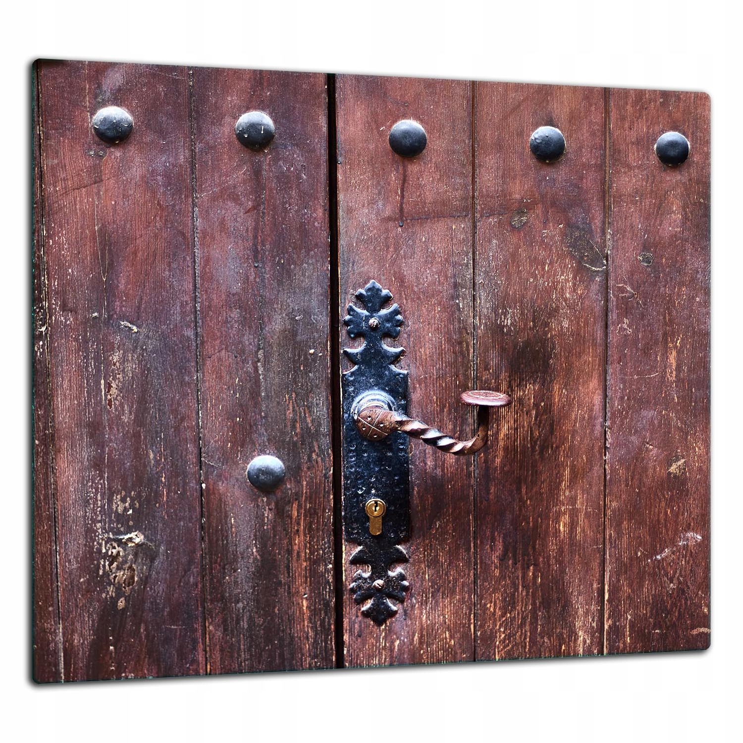 Skleněná Ochranná Deska Panel Lepidlo 65x60 Dřevo Lacobel 7v1