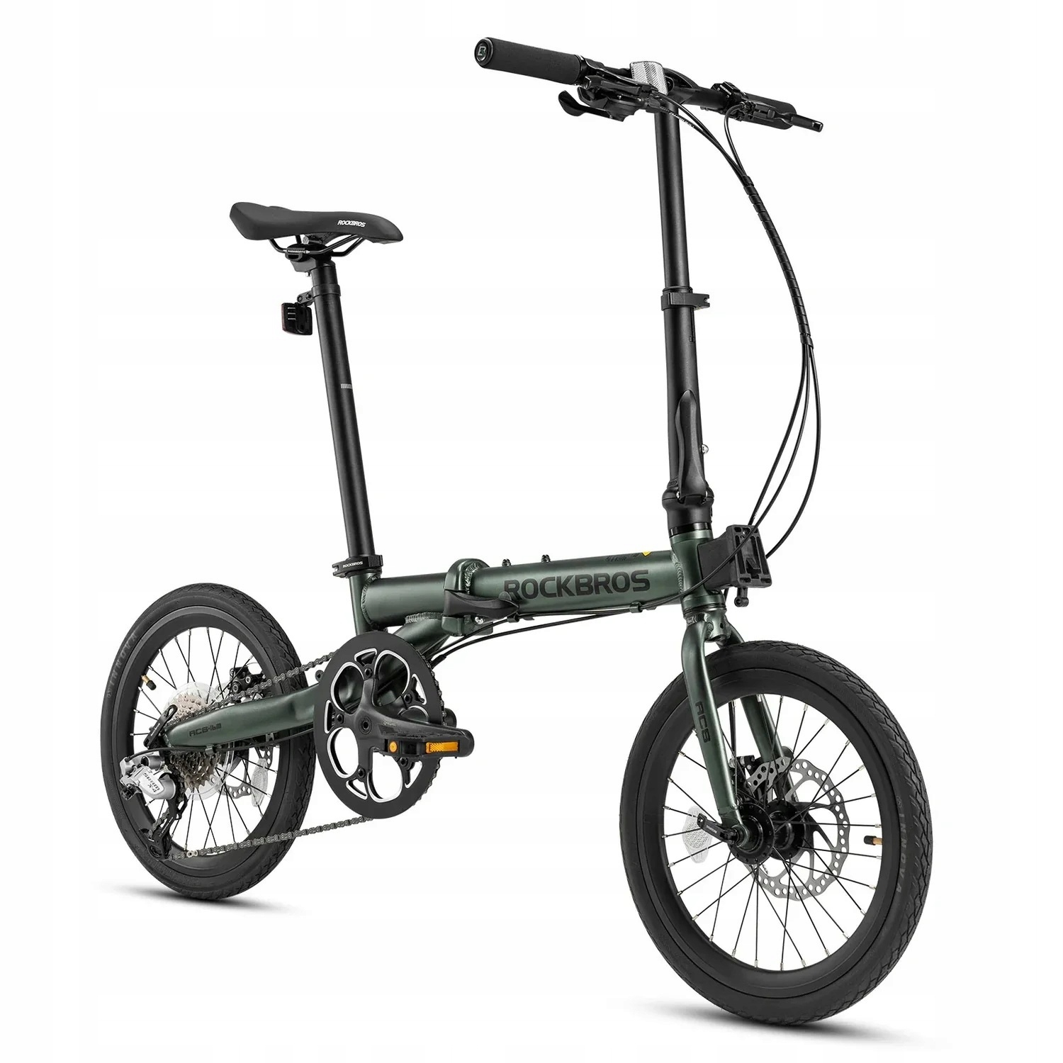 Rower składany Folding Bike 11kg 9speed Rockbros 70030003202 Acs Green