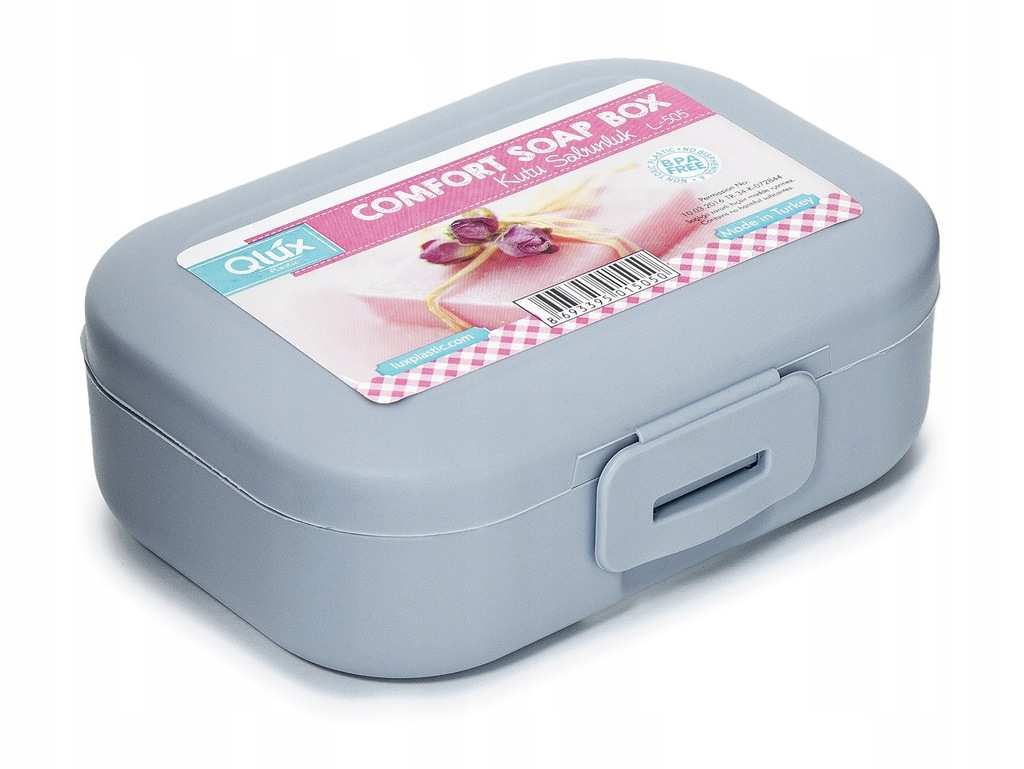 MYDELNICZKA ZAMYKANA POJEMNIK NA MYDŁO TURYSTYCZNY Kod producenta L-505