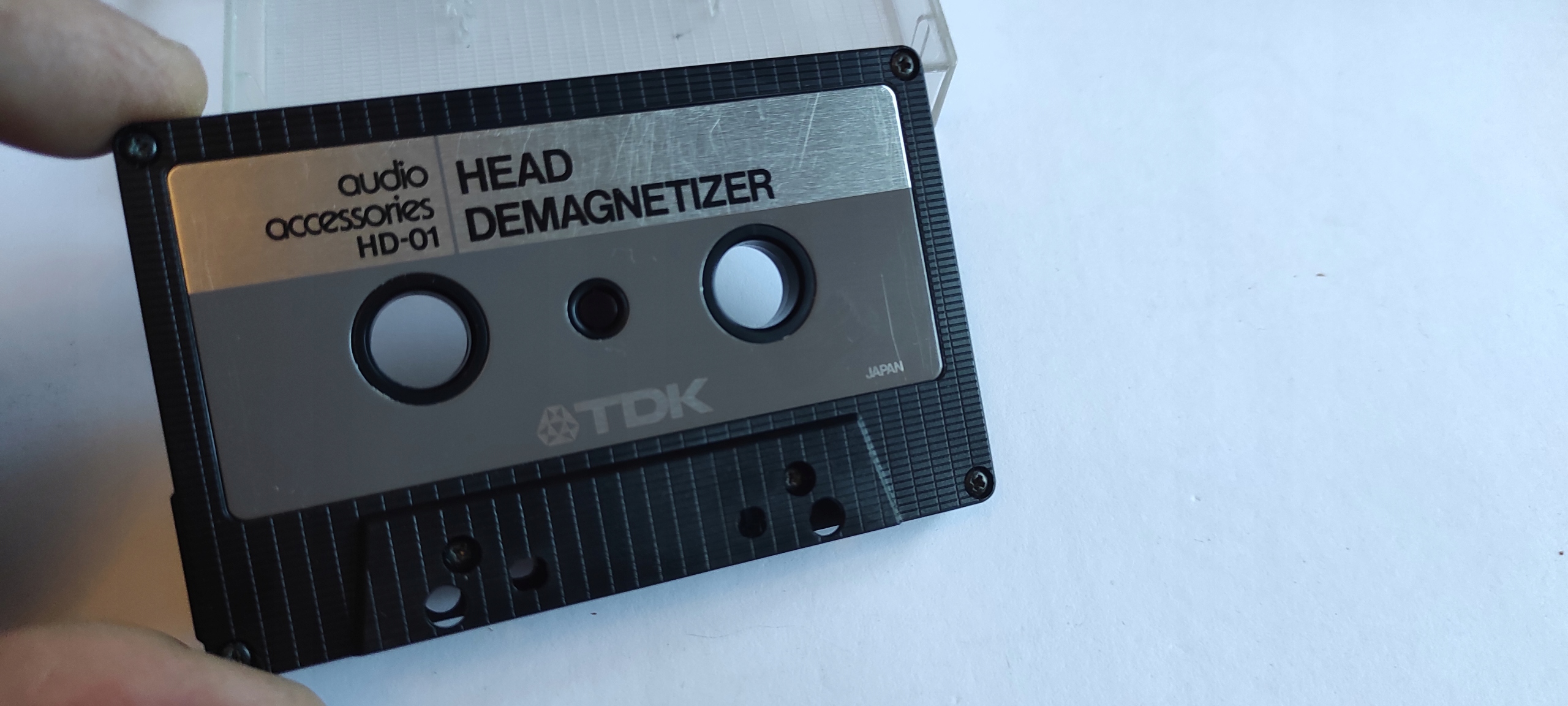 TDK HD-01 Head Demagnetizer Demagnetyzer kaseta demagnetyzująca *627 Marka TDK