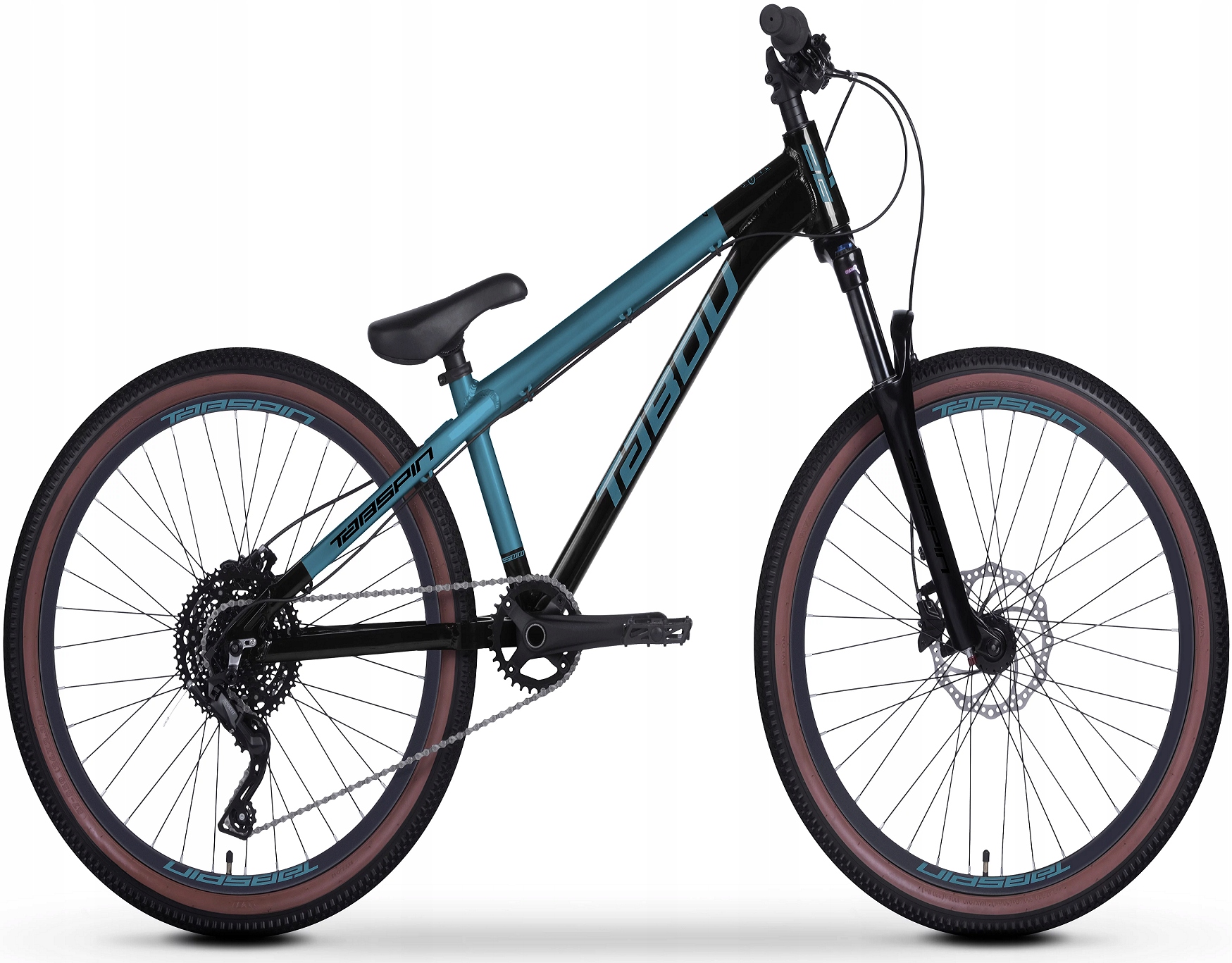 Rower Tabou Tabspin Stunt 26" L black turq