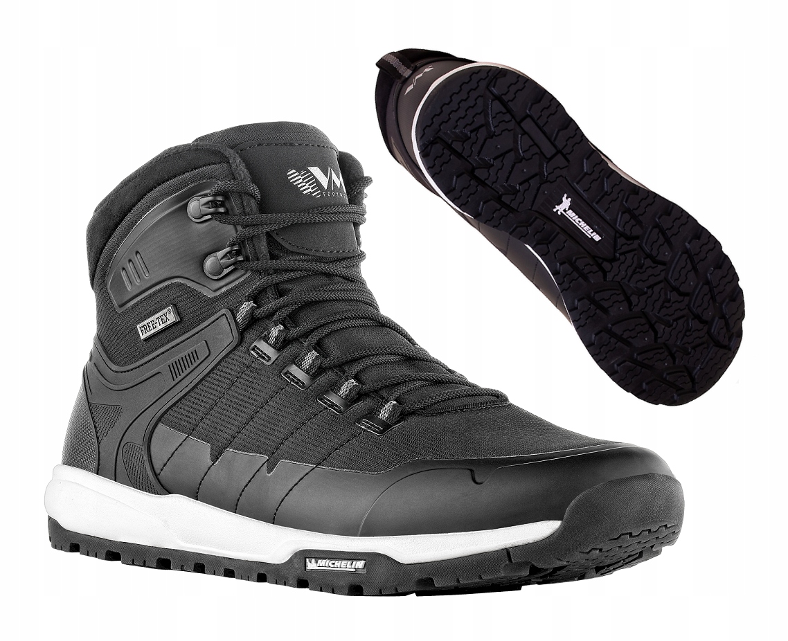 Kotníkové Boty Pánské outdoorové trekové boty VM Michelin Lasvegas 42 Výprodej