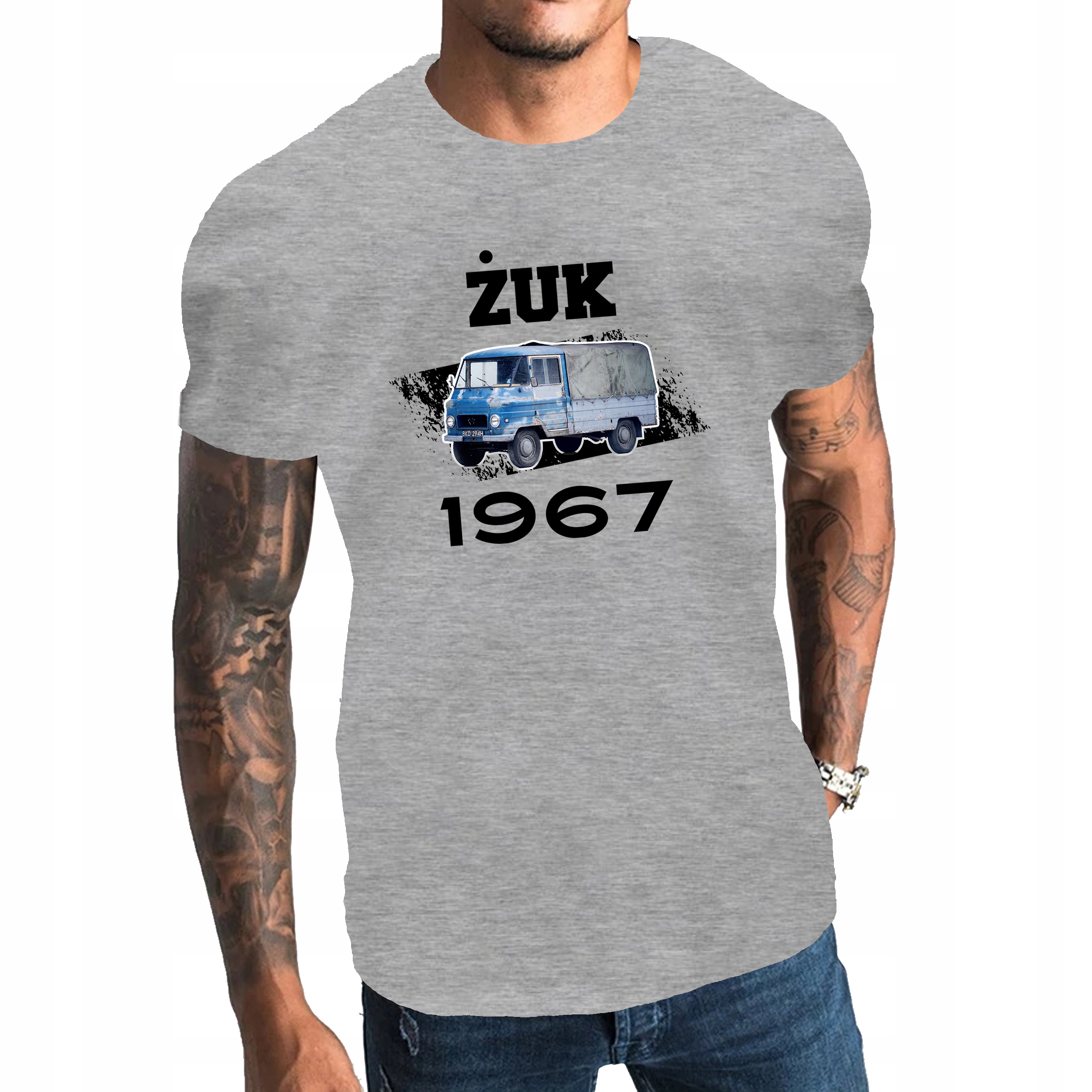 

Koszulka męska Prl auto Żuk fan motoryzacji L