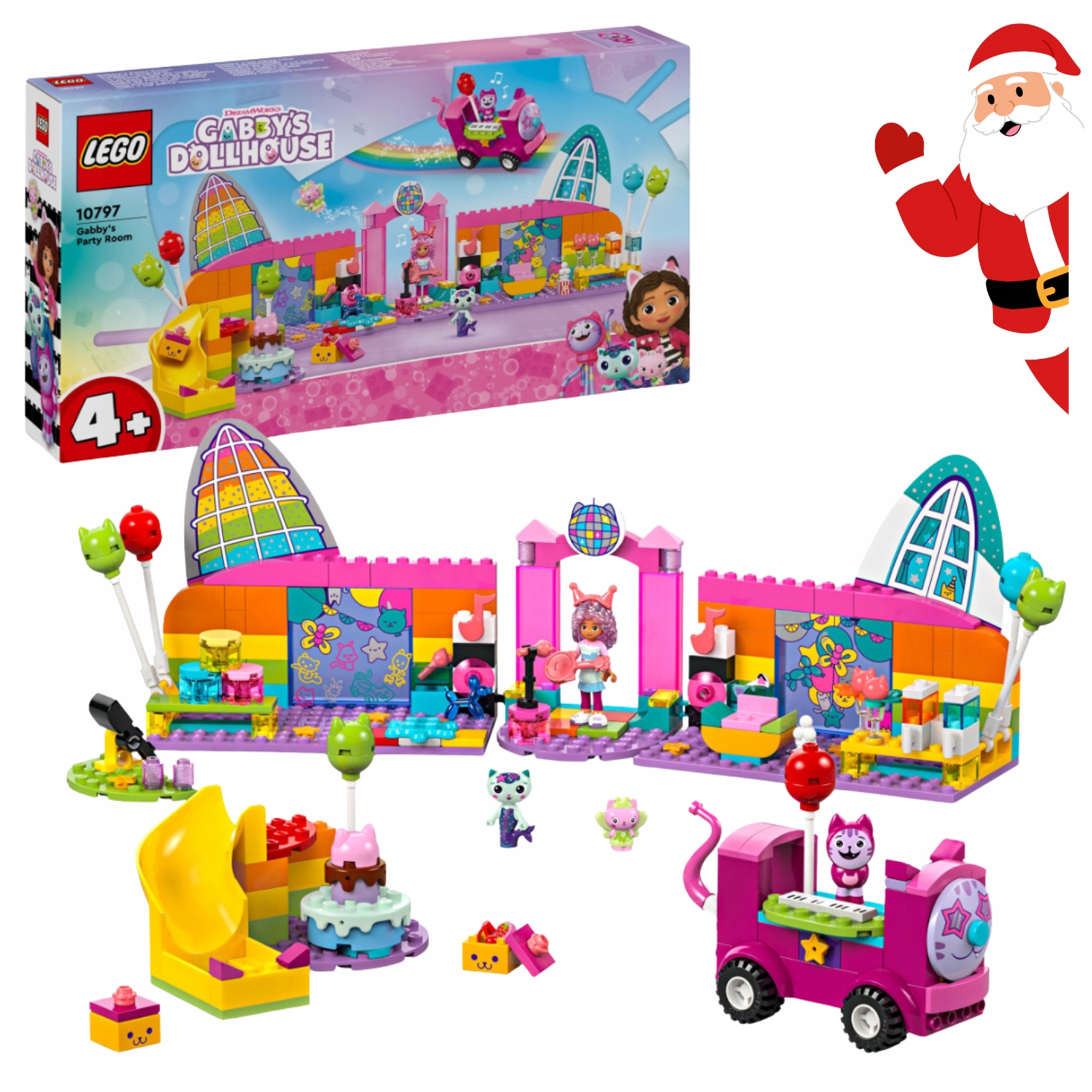 Klocki Lego Koci Domek Gabi 10797 Sala Balowa 252 Elementy 4+ Dla Dzieci