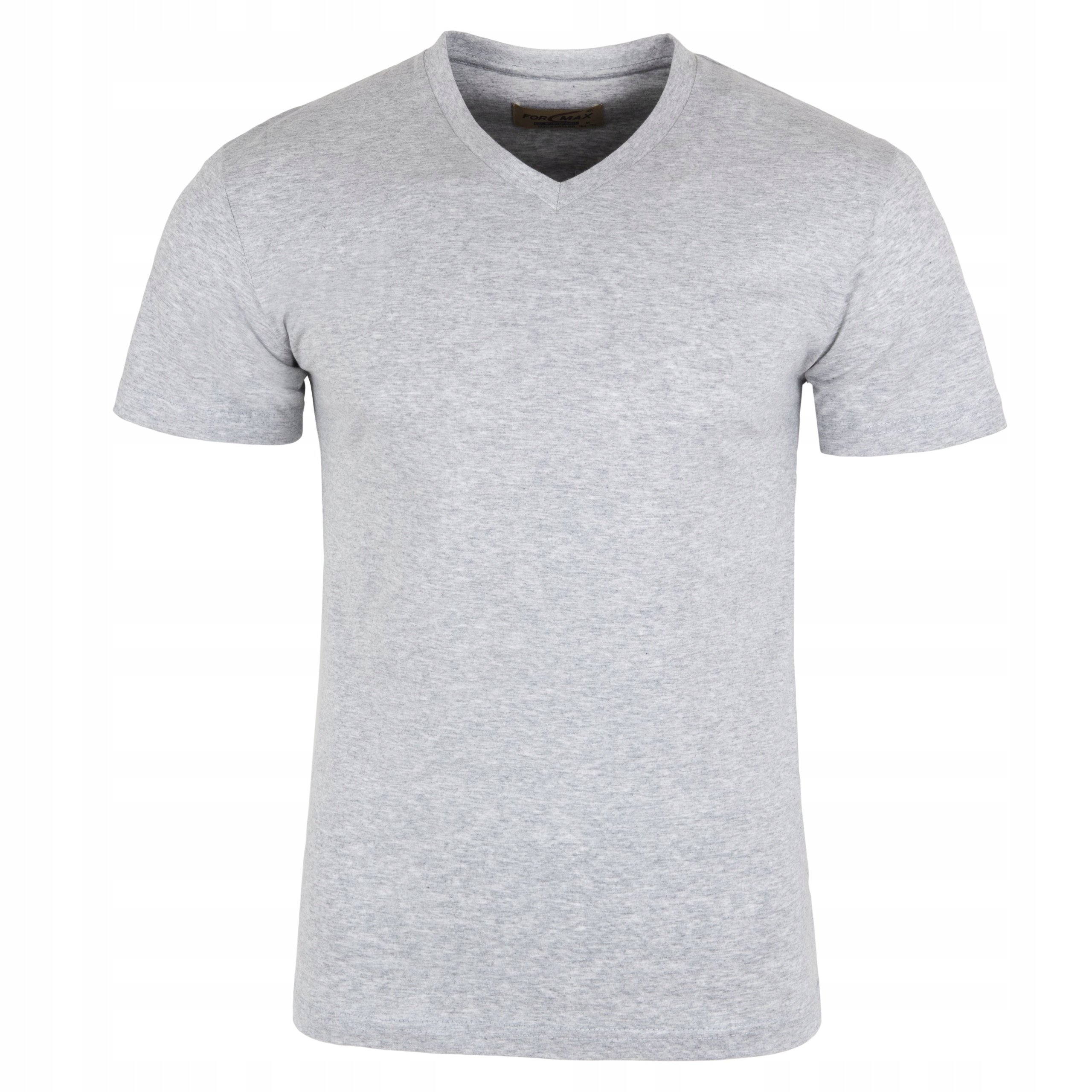 

T-shirt Męski W Serek J.melanż Bawełna XL H76