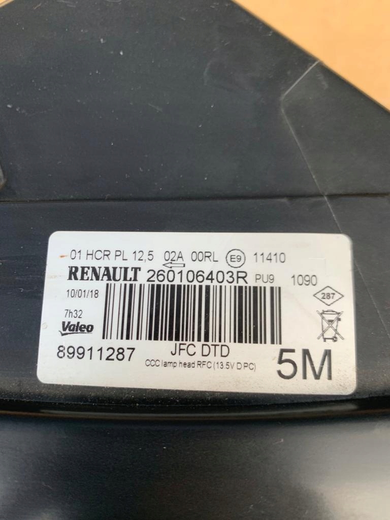 Frontscheinwerfer Renault Espace RHN 260108498R LED Links Scheinwerfer Headlight - Thumbnail 5