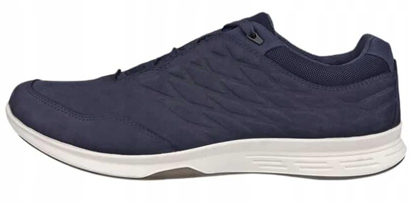 Boty Ecco Exceed M 870004 02303 tmavě modré kožené 43