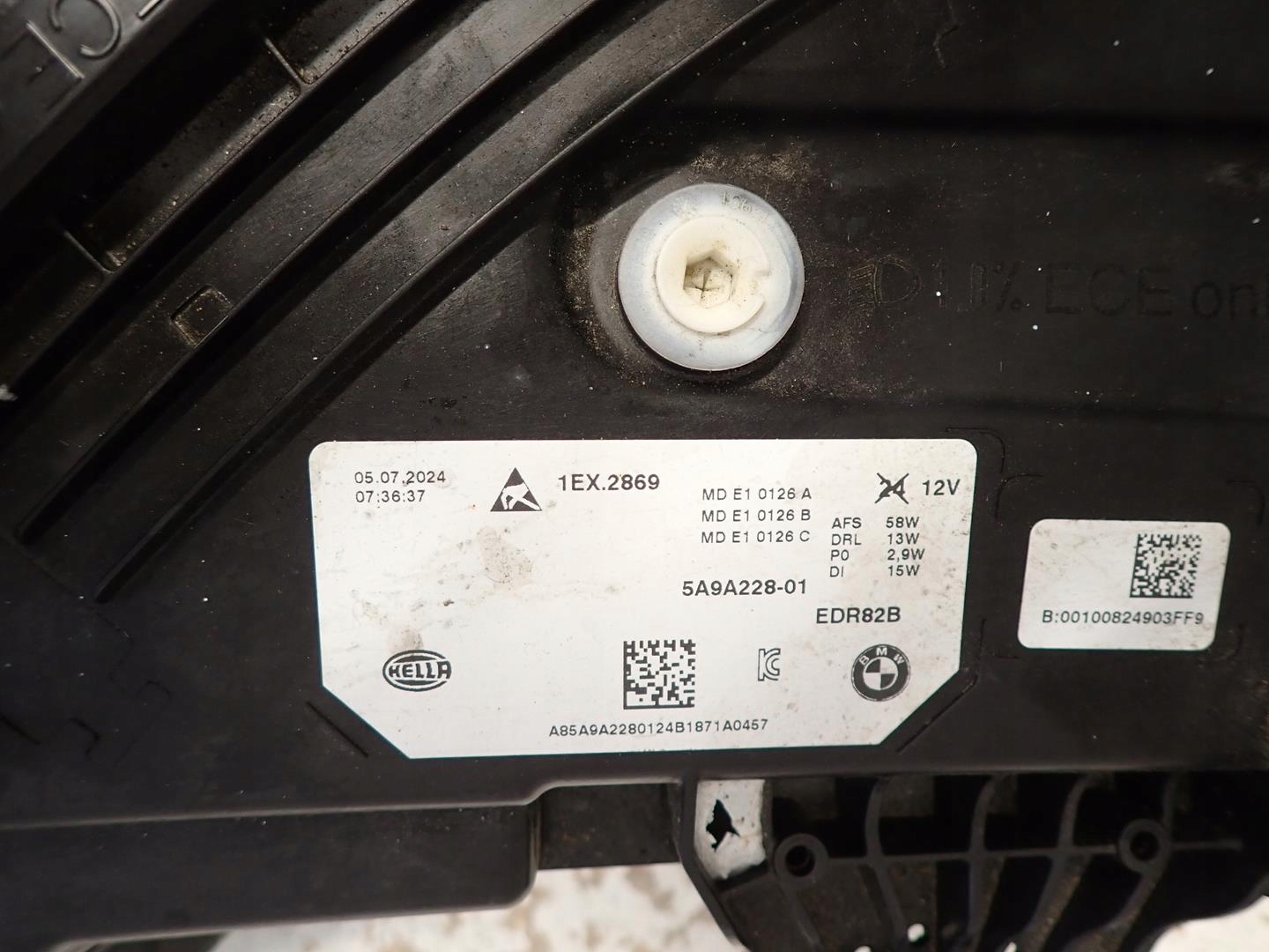 light front front right BMW X1 U11 2022- FULL LED 5A9A228