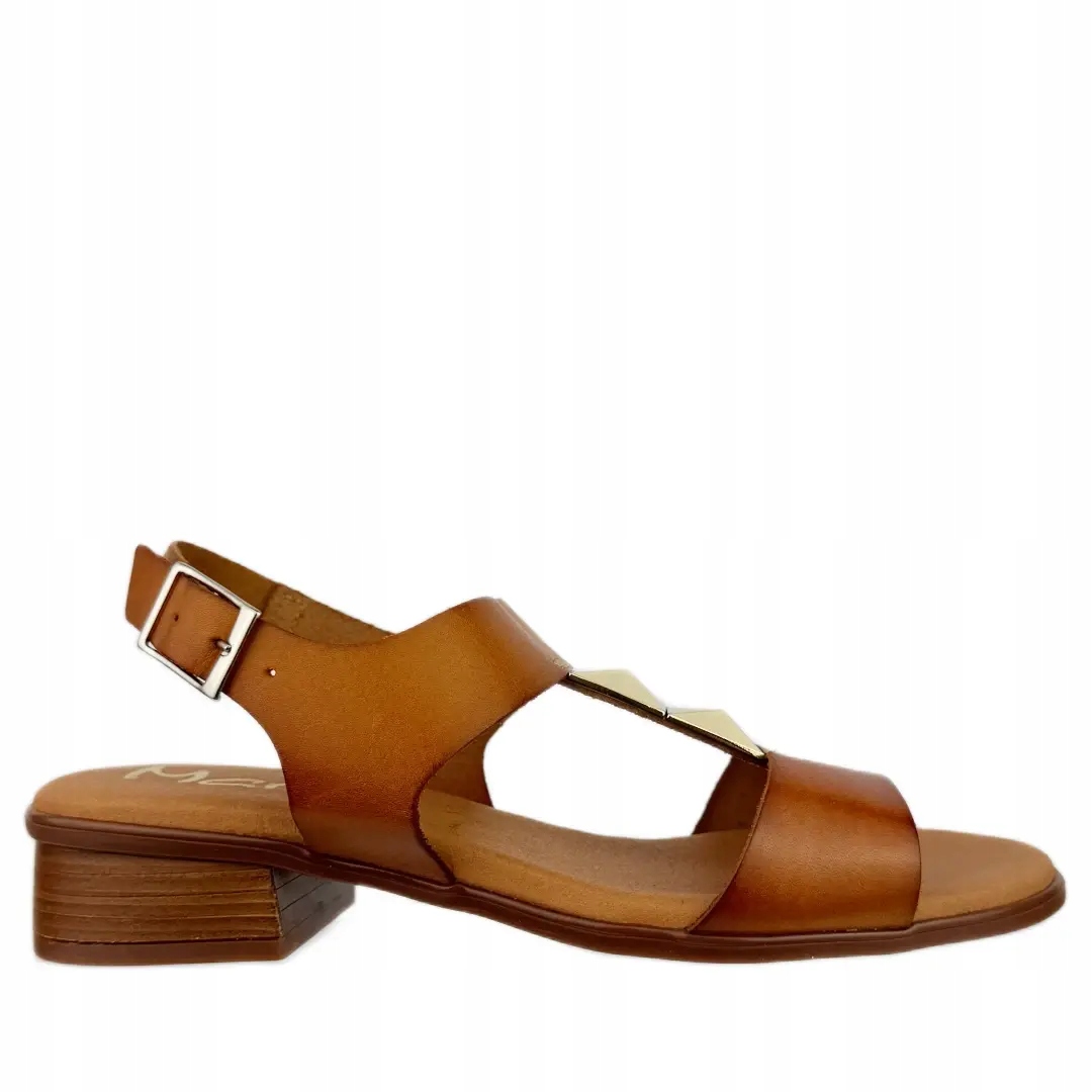 Dámské sandály Marila durham avellana 38, hnědá barva