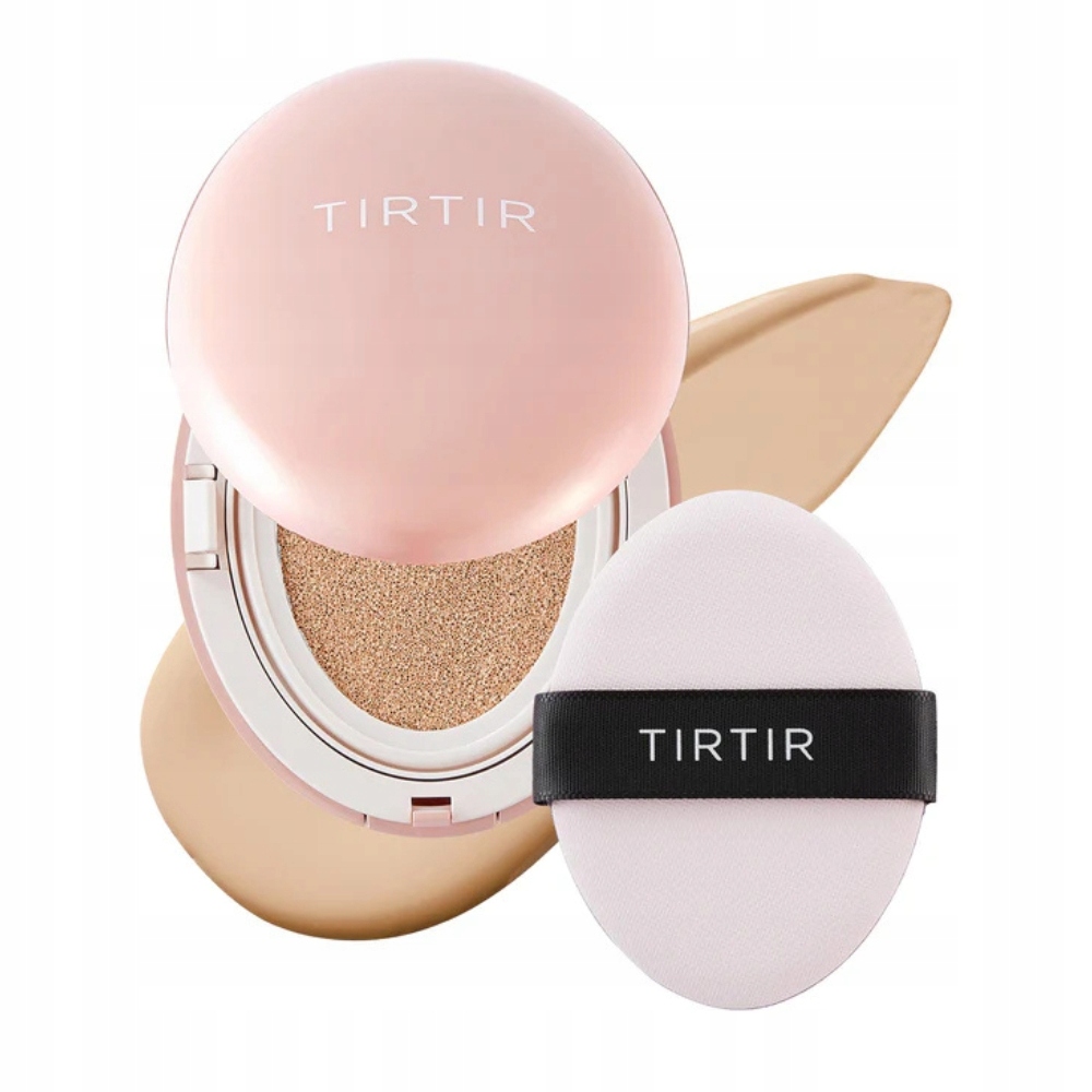 Tirtir Mask Fit All Cover Cushion 21N Ivory 18 g Podkladová Báze v kompaktním balení (cushion)