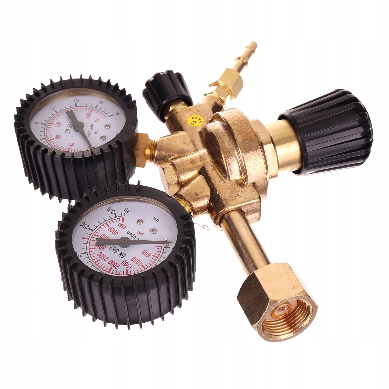 Reduktor Butlowy AZOT do Azotu 2 Manometry Azotowy Tryb pracy manualny