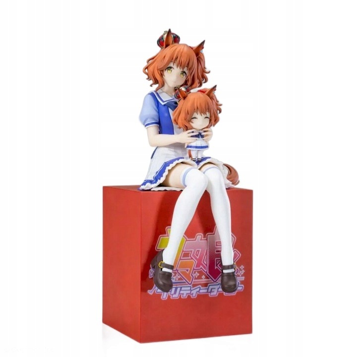 Figurka Umamusume: Pretty Derby – Aston Machan (Sitting Ver.), 20 cm