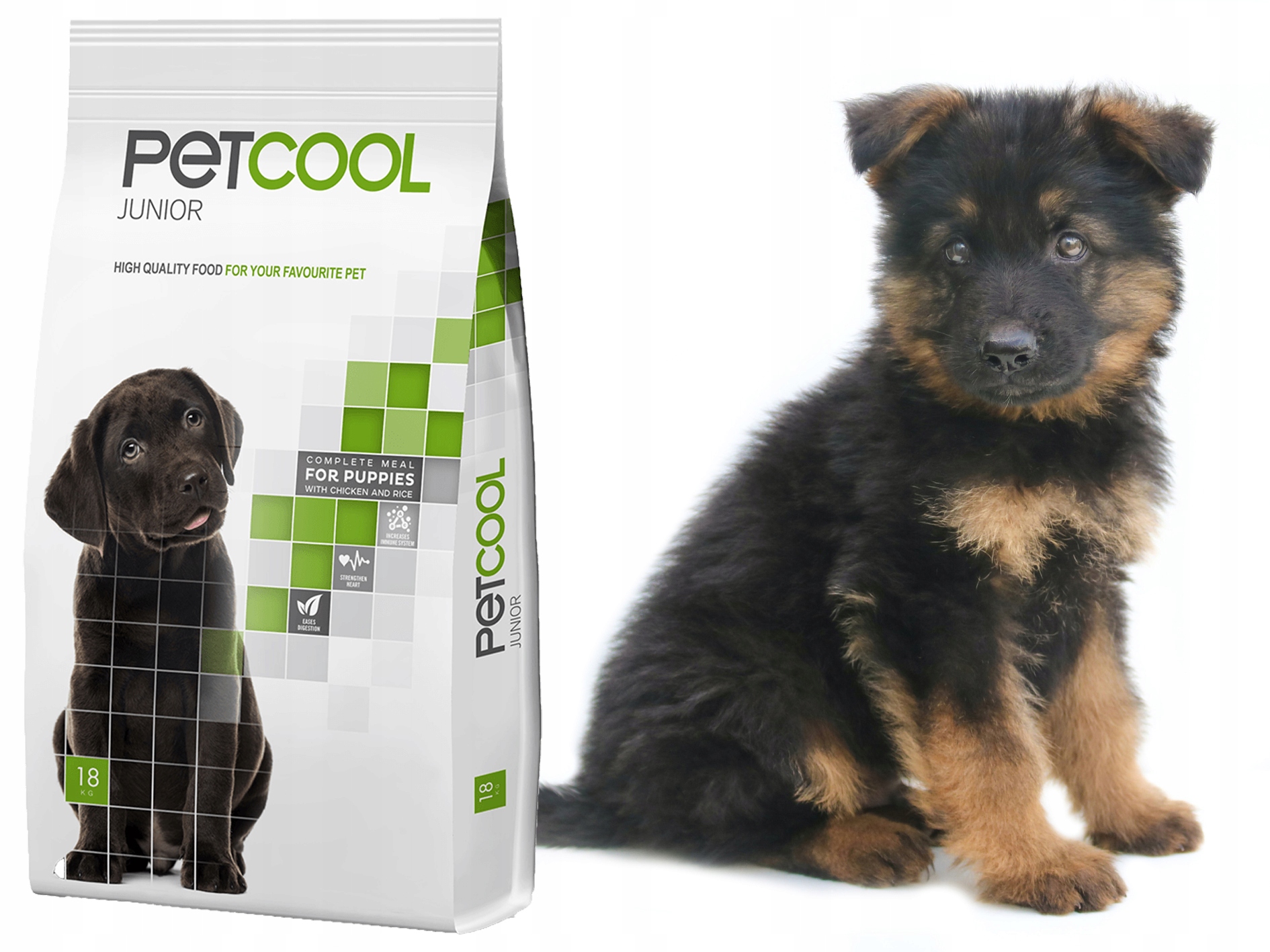 Petcool Junior pro štěňata 18 kg