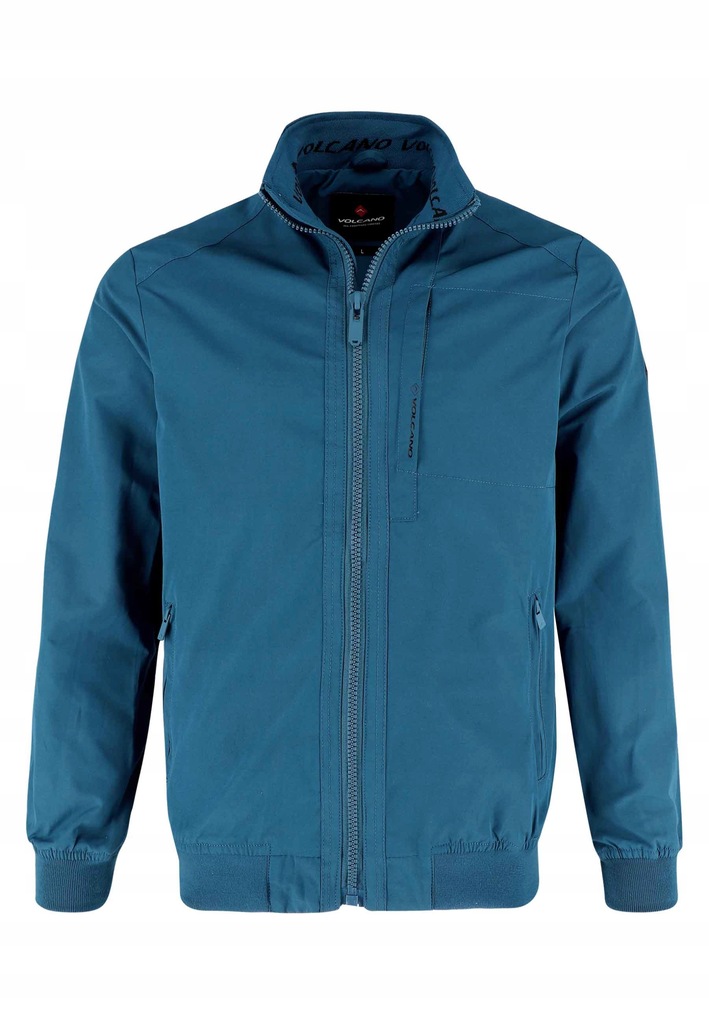 Pánská jarní větrová bunda Modrá Volcano J-napo XXL