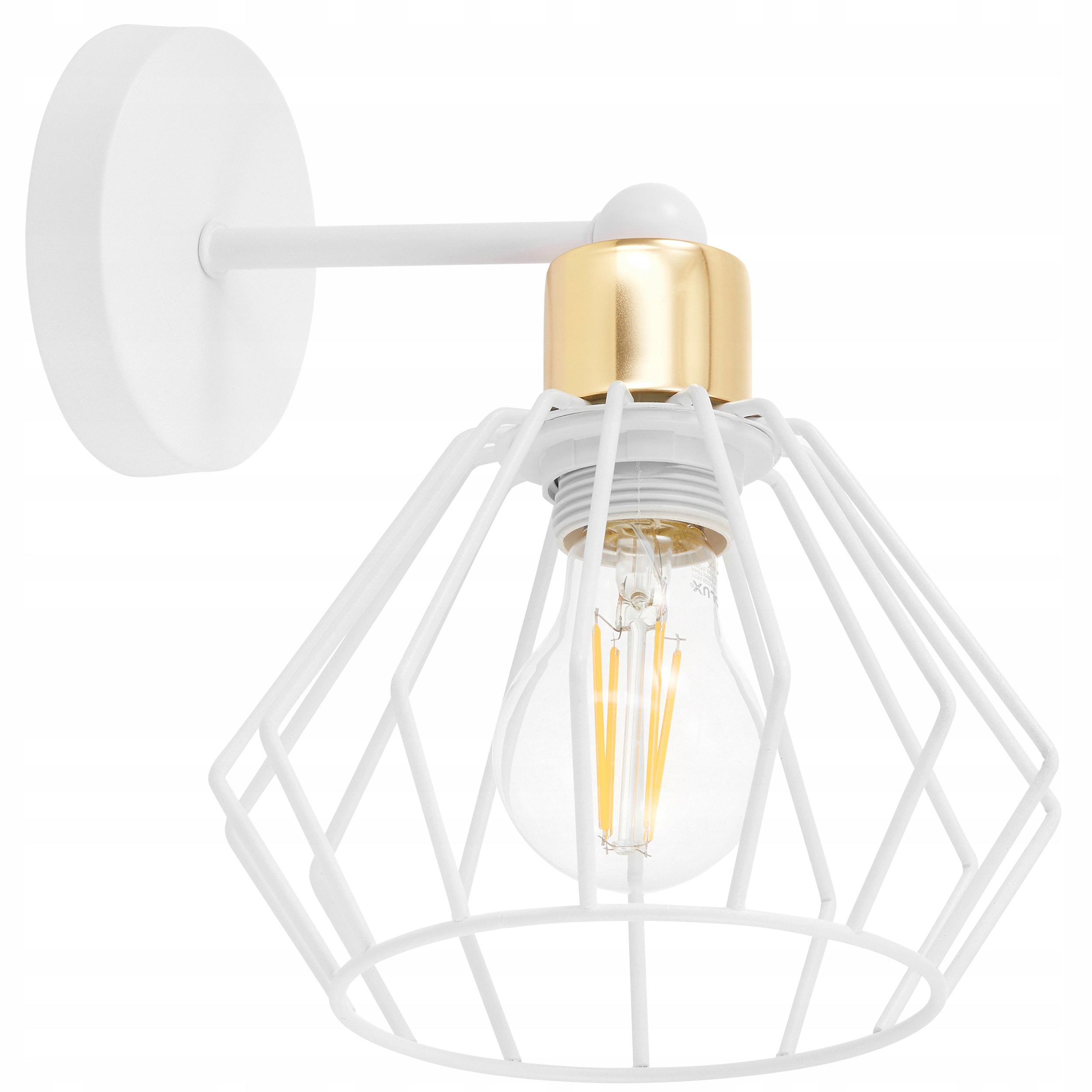 

Lampa Ścienna Kinkiet Loft Edison Led nad lustro