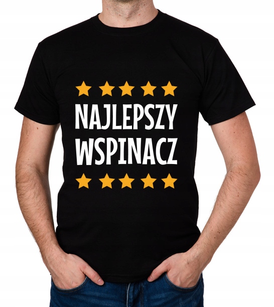 

koszulka Najlepszy Wspinacz prezent