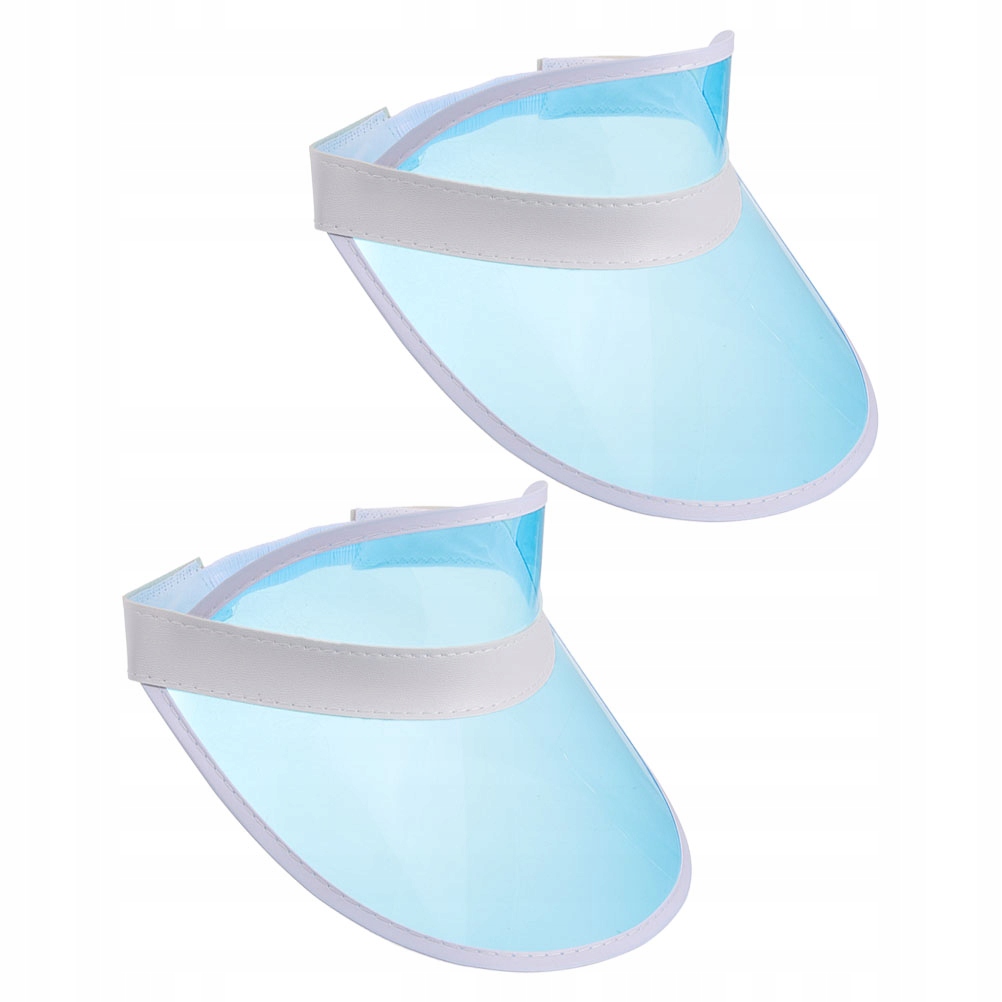 2 SZT. PRZEZROCZYSTY WIZJER POKER WIZOR KOLOROWY Marka bez marki