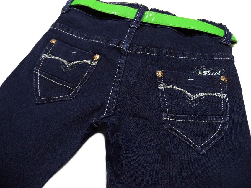 dziewczęce SPODNIE jeans 967 KALINA 152 klasyczne elastyczne Rozmiar 152