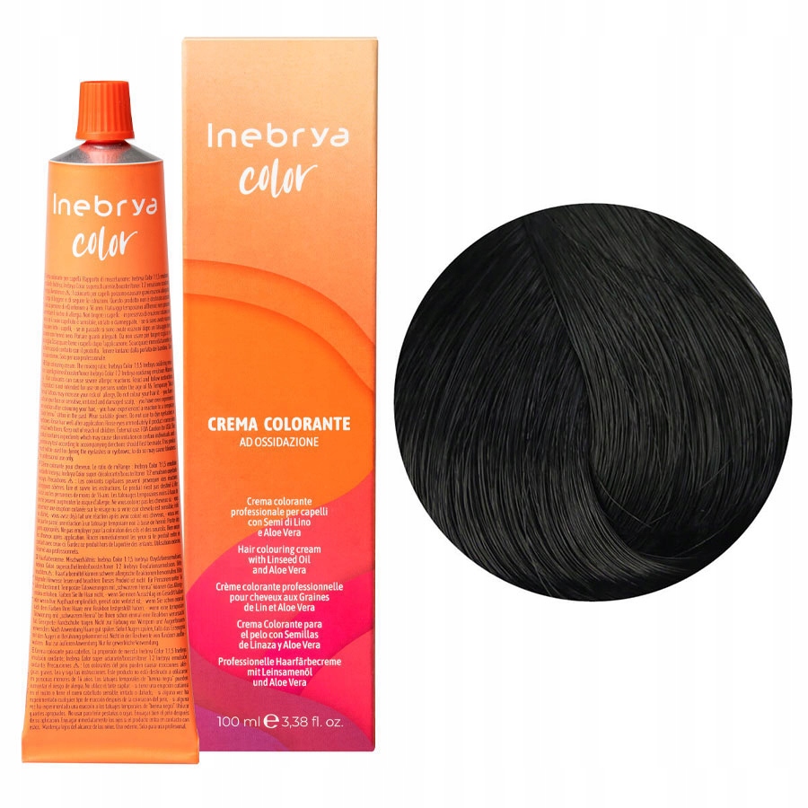 INEBRYA COLOR 3.00 FARBA DO WŁOSÓW 100ML