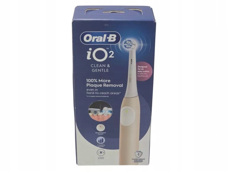 Szczoteczka Elektryczna Oral-b IO2 Pulsacyjna, Z Timerem Różowa