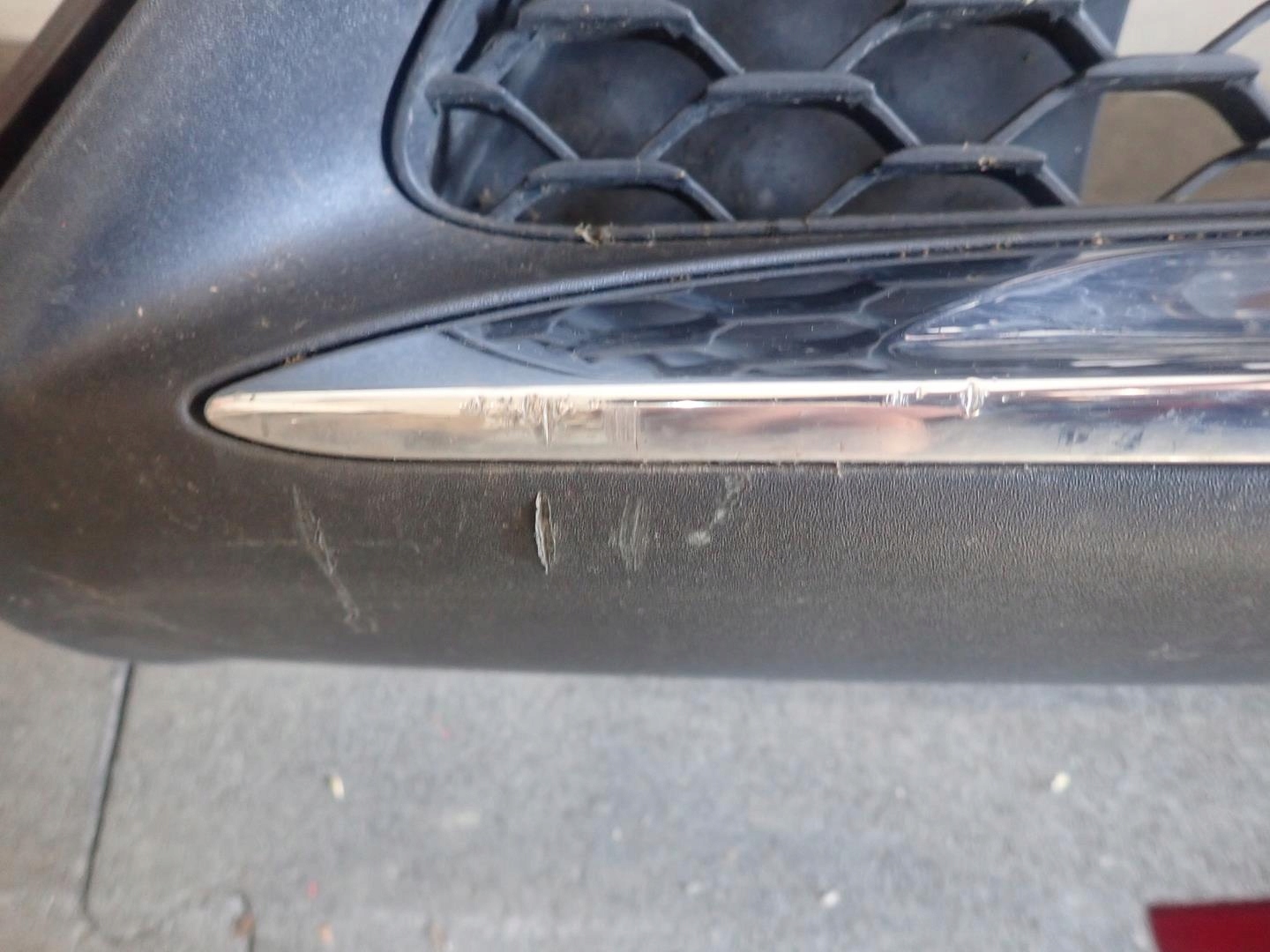 spoiler nárazníku předek MERCEDES W167 GLE AMG