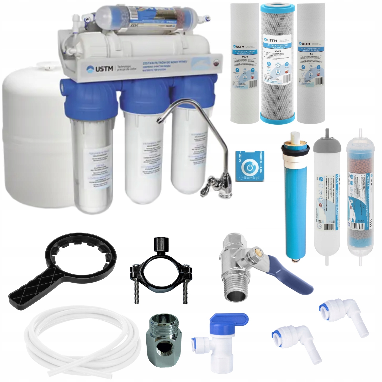 Filtr na vodu, reverzní osmóza Ustm Ro 6