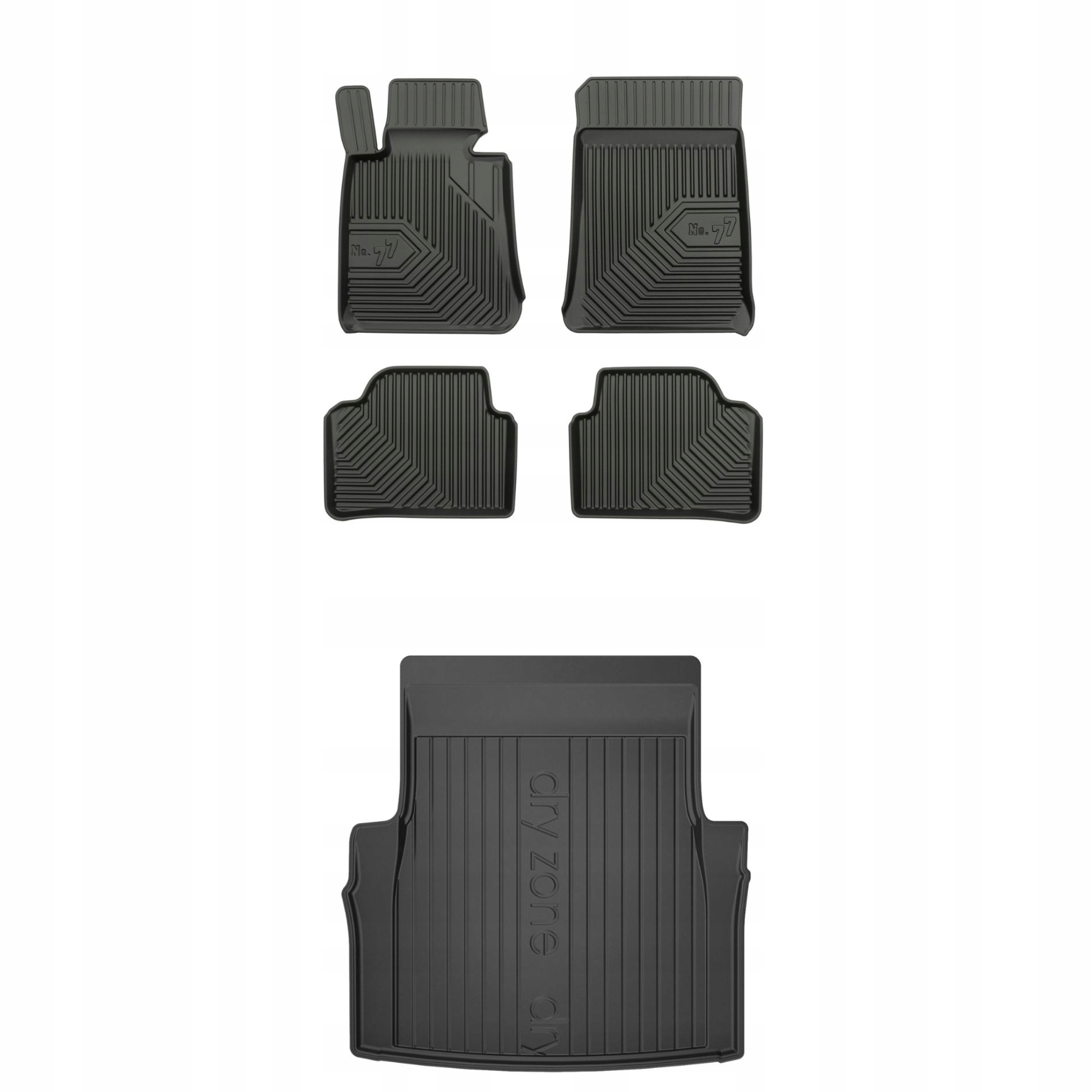 Sada gumových kobercov a rohoží pre Bmw 3 E92 2006-12