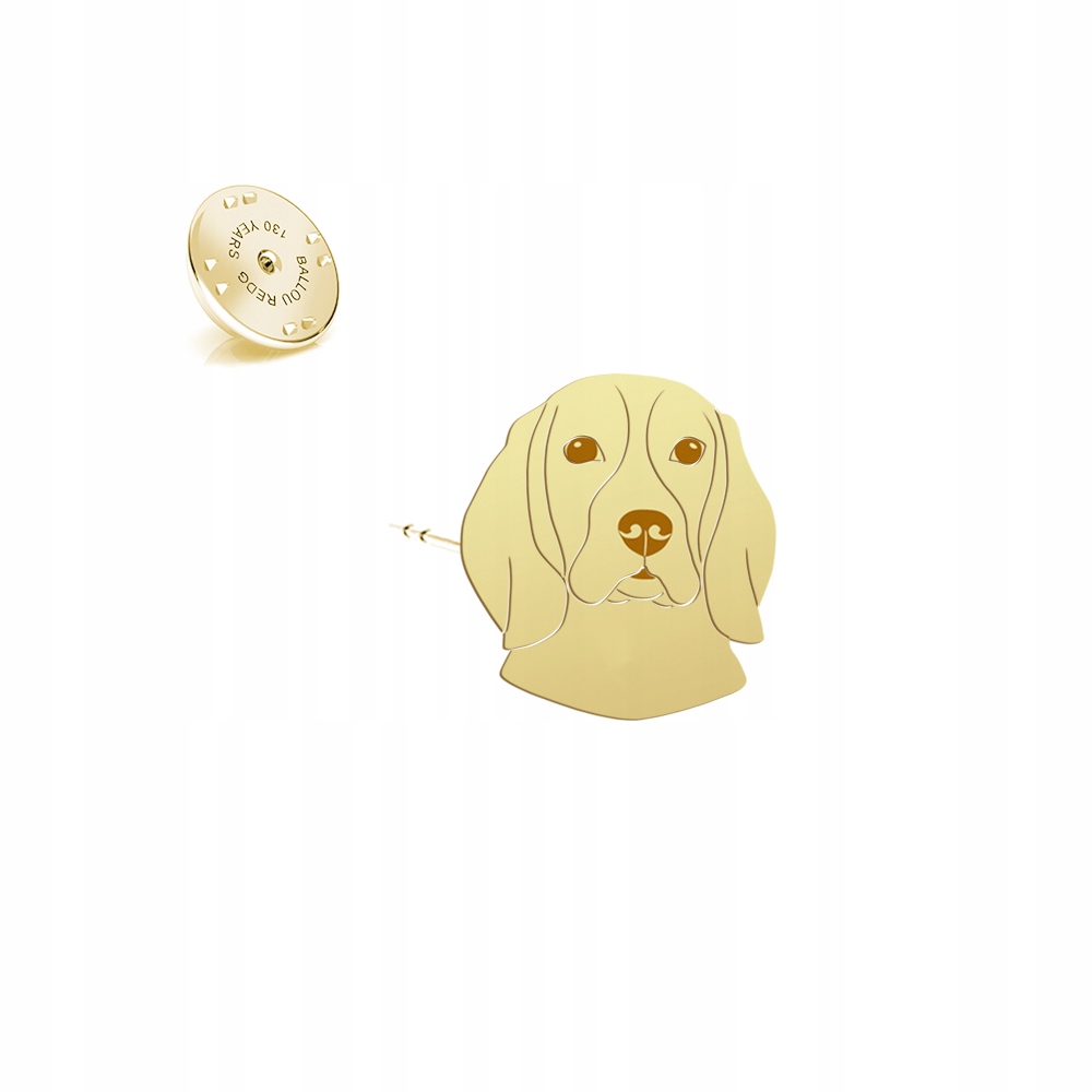 Odznak Beagle Pin 925 Šperky Dárek Žena Dedikace