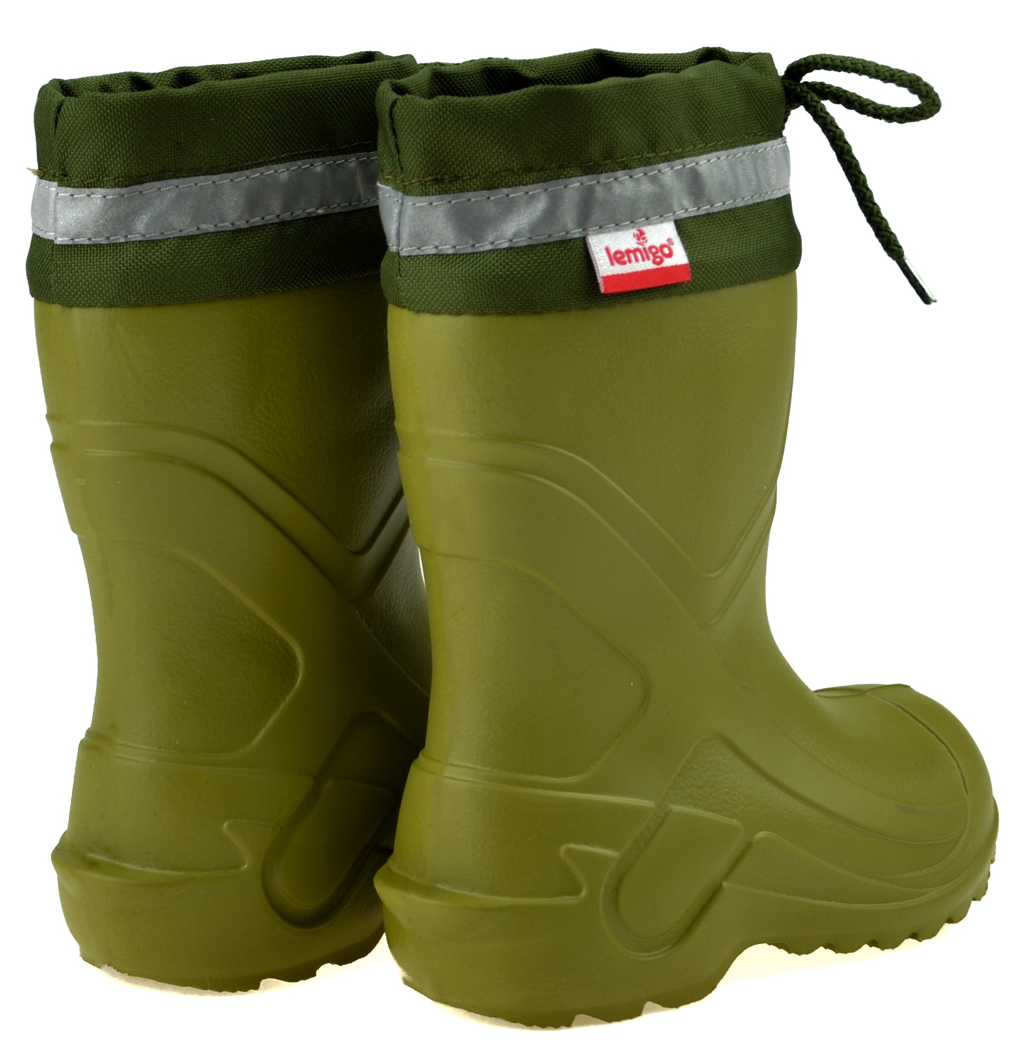 Dziecięce Kalosze piankowe Camp oliwkowe lekkie 32 Płeć chłopcy dziewczynki