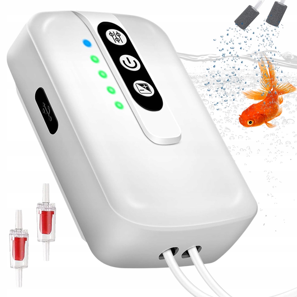 Levně Pumpa Provzdušňovač Do Akvária Multifunkční Provzdušňovací Pumpa