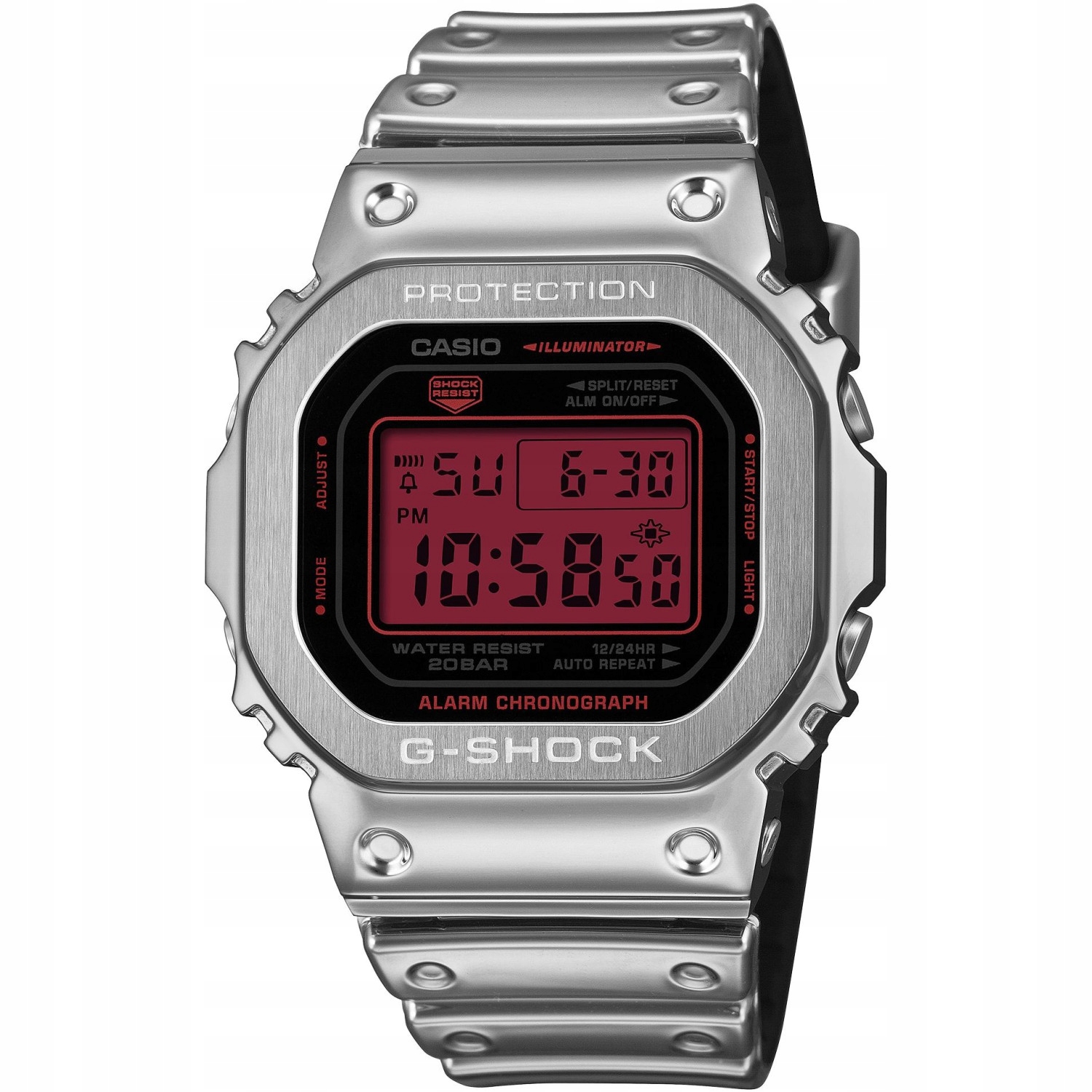 Casio G-Shock GM-5600YRA-8ER 200 m Stříbrný