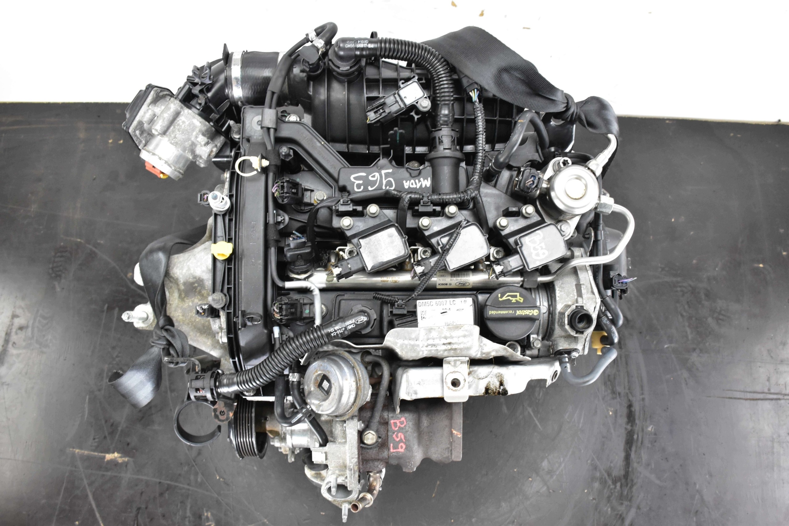 engine FOCUS MK3 III C-MAX II 1.0 EcoBoost 125KM M1DA @ POMIAR KOMPRESJI @