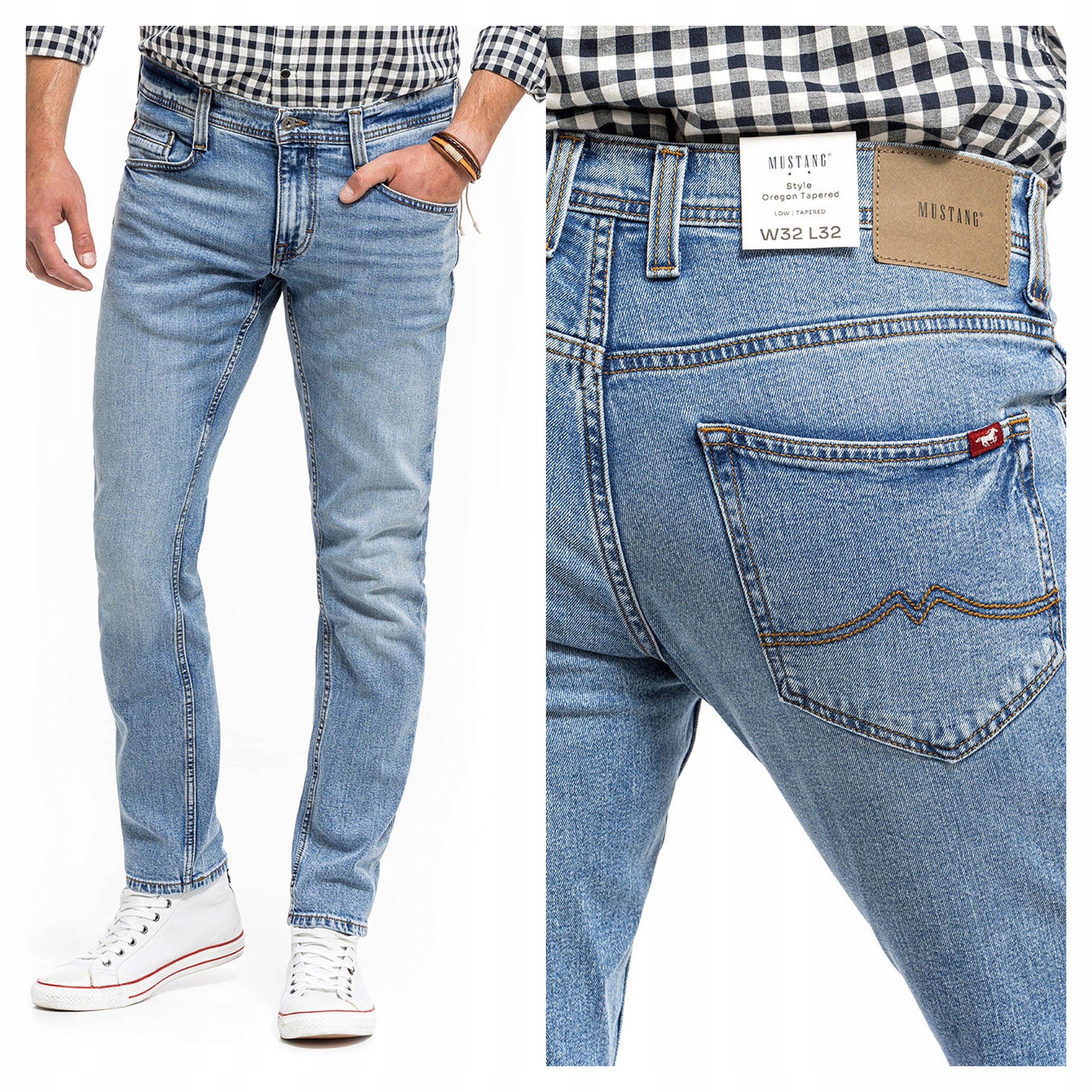 Mustang Oregon Tapered W32 L36 Pánské džíny Slim Fit