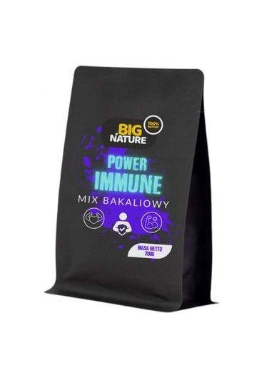 4x Big Nature Směs Sušeného Ovoce A Ořechů Power Immune 200 G