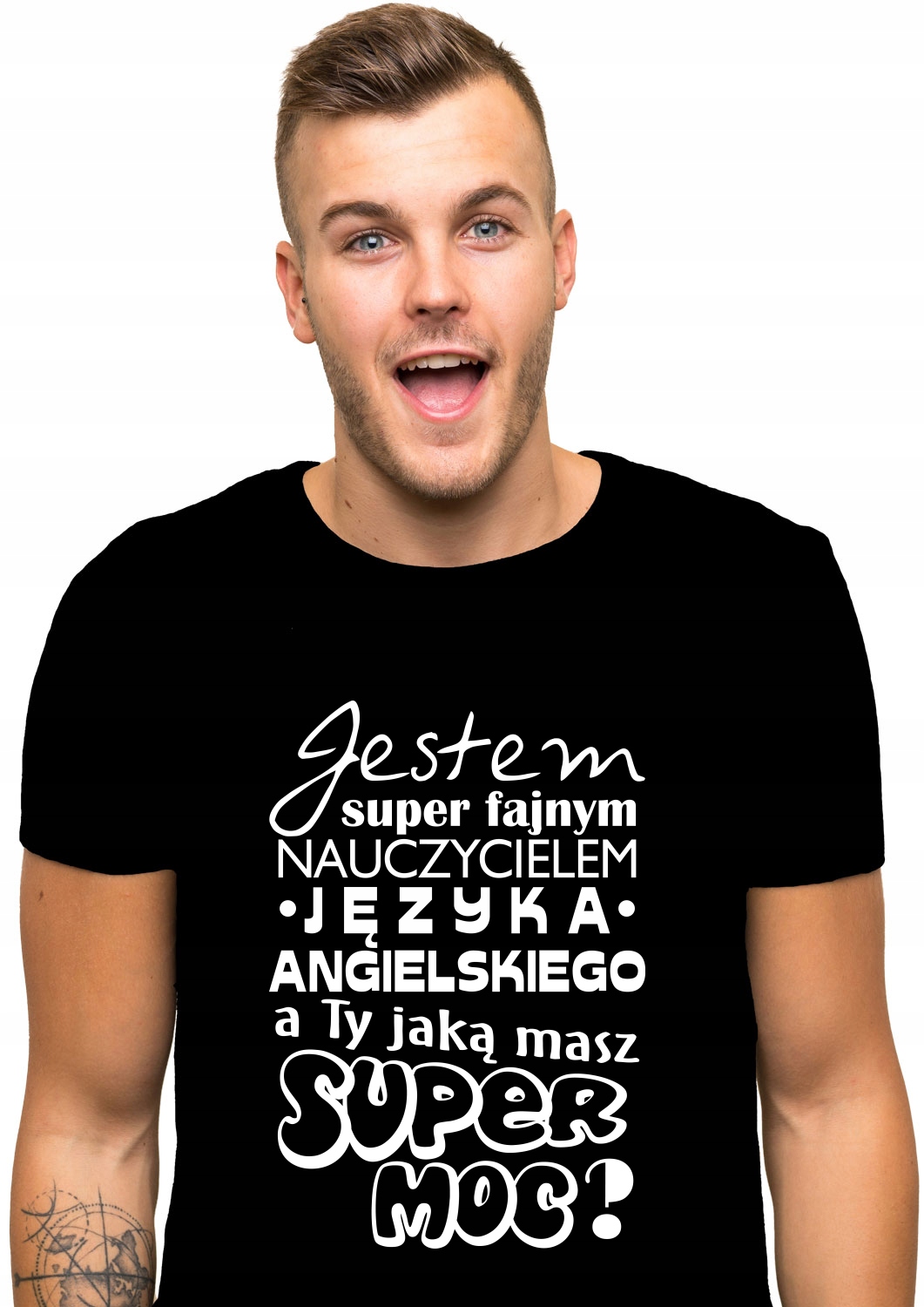 

koszulka Dzień Nauczyciela Angielski Super prezent