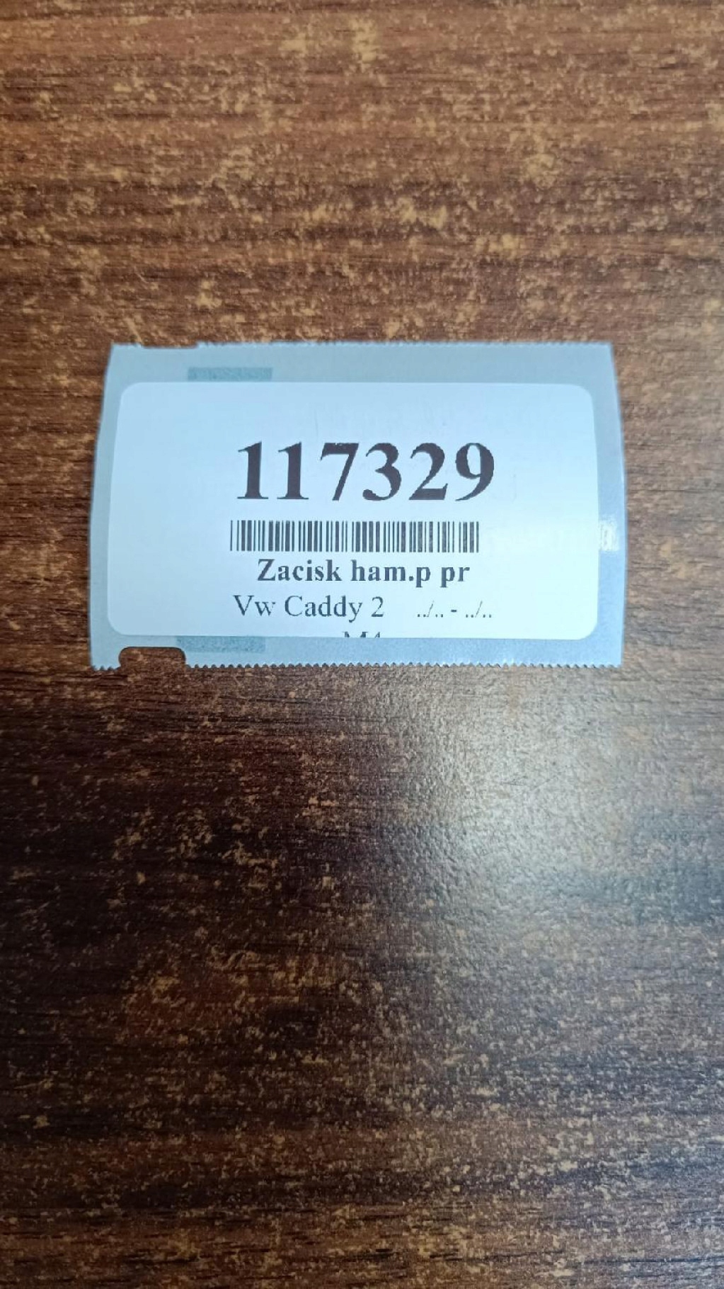VW CADDY 2 1.9 TDI třmen pravý předek