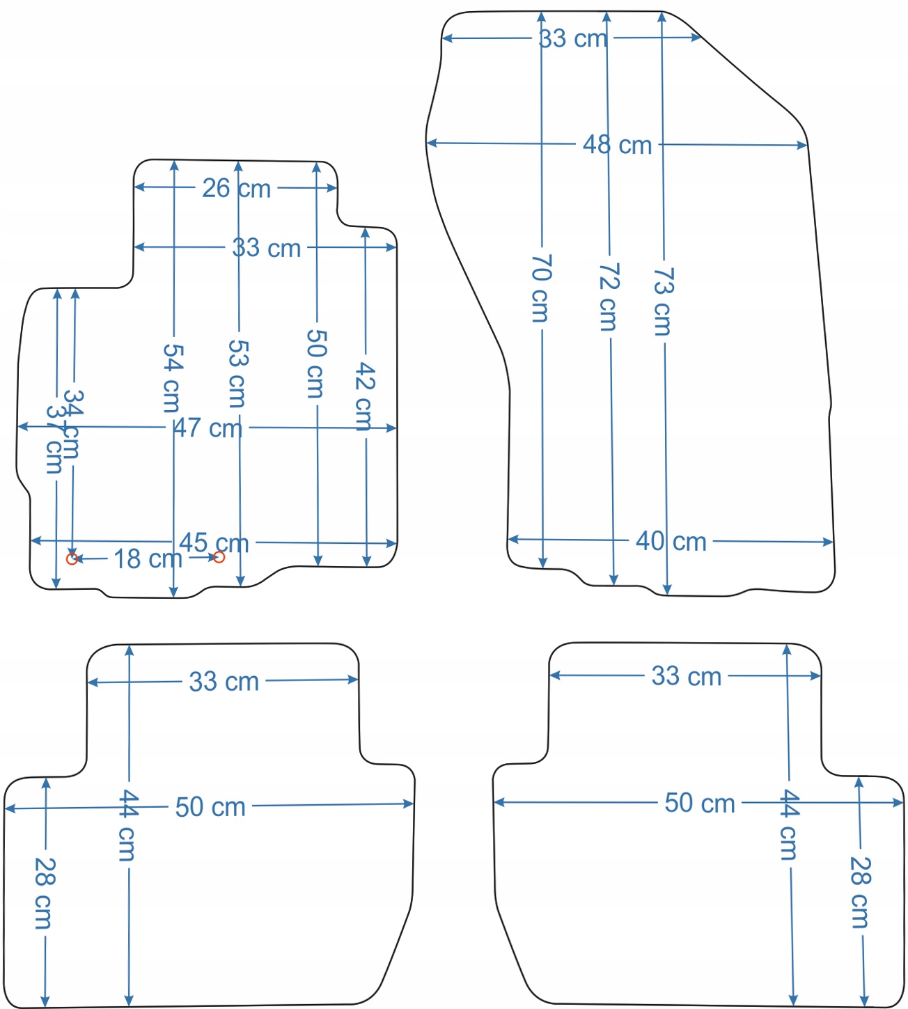 Czarne dywaniki welurowe Diamond, Lamówka - Citroen C-Crosser 2007-2012r. EAN (GTIN) 5905973335232