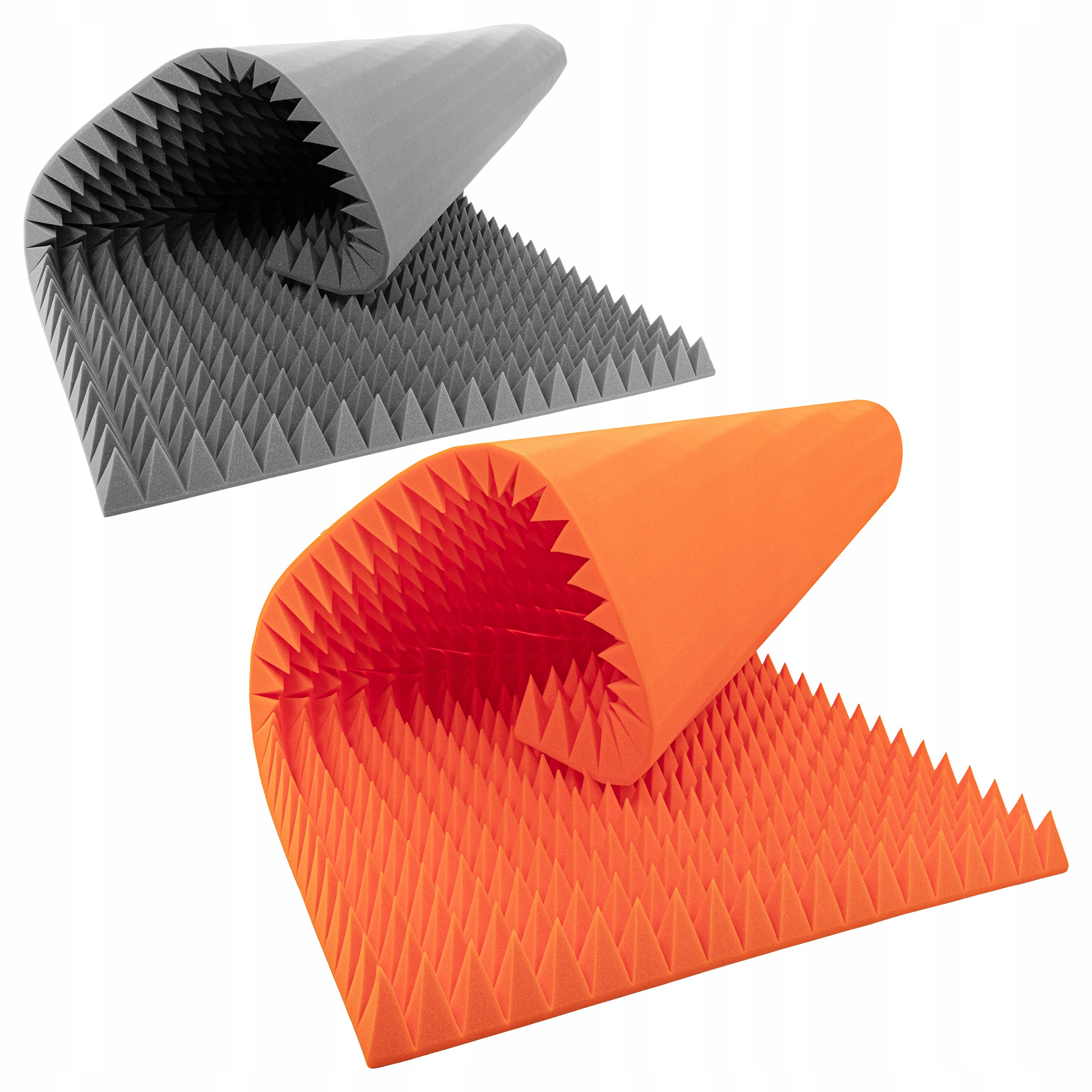 Akustické panely Pyramida 8 cm nejtlustší podložka zkracující dobu dozvuku 4 m2