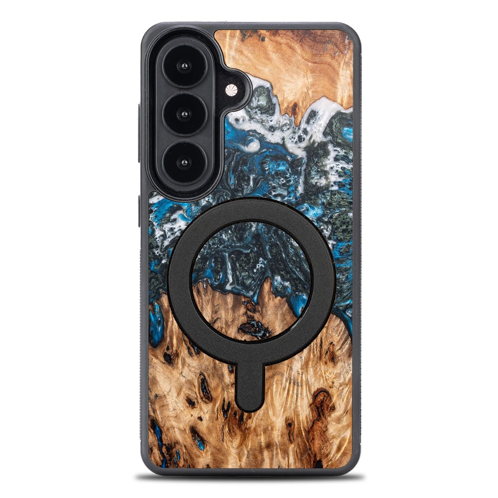 Pouzdro Bewood Unique pro Samsung Galaxy S26 Plus Planety Země s MagSafe