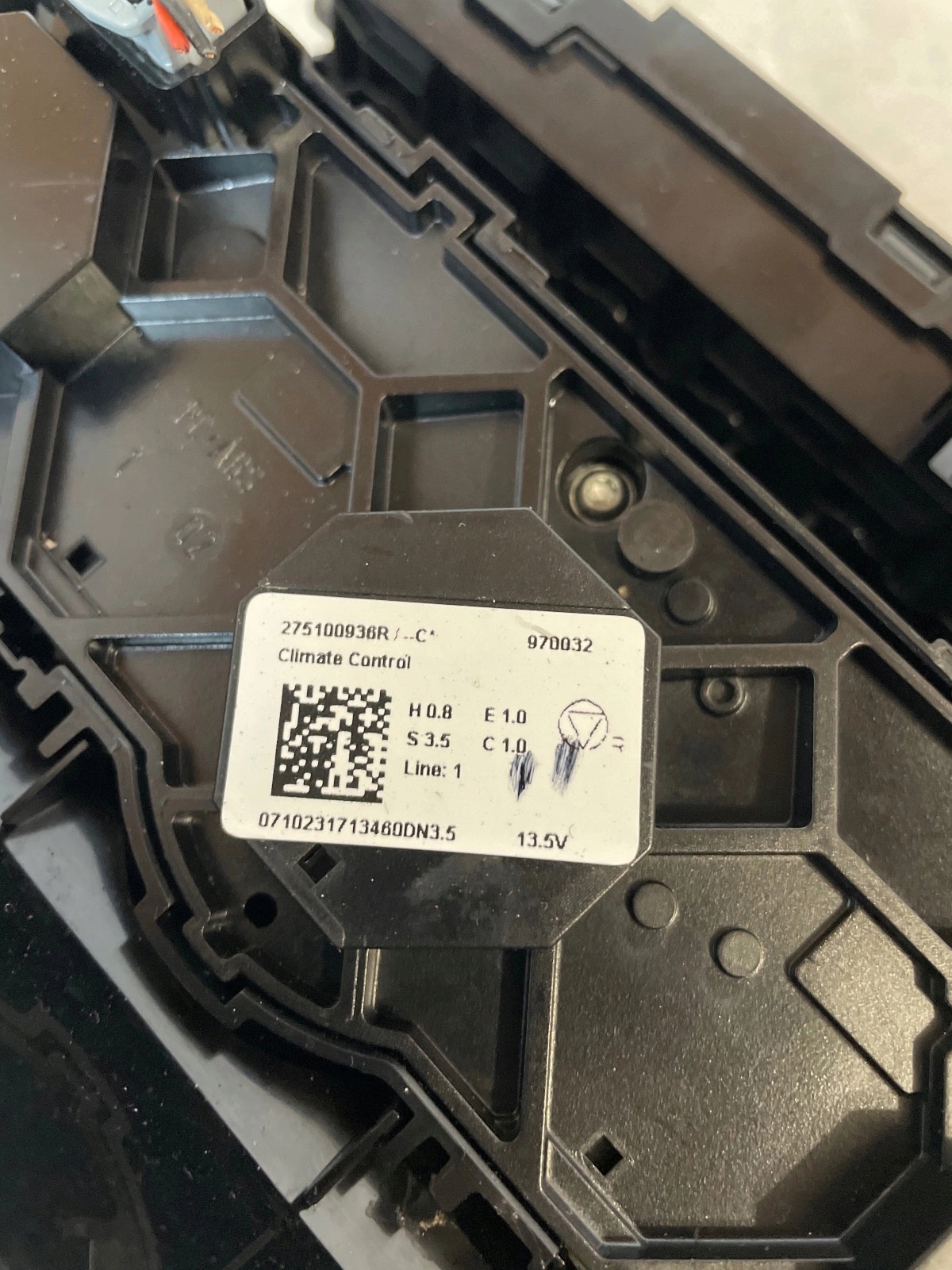 Panel klími klimatizaci Renault Clio V Captur II Arkana